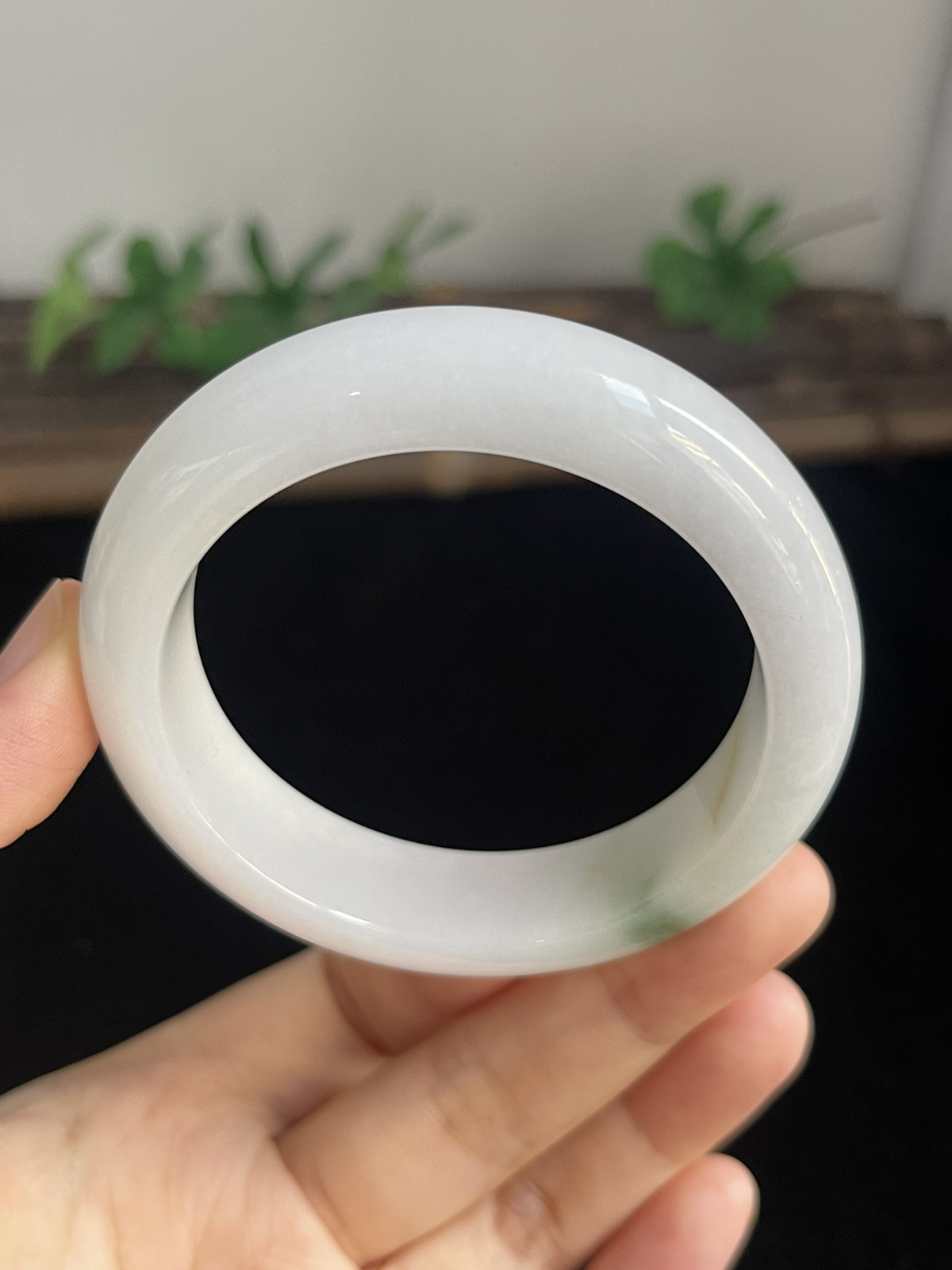 正圈52圈口，翡翠手镯