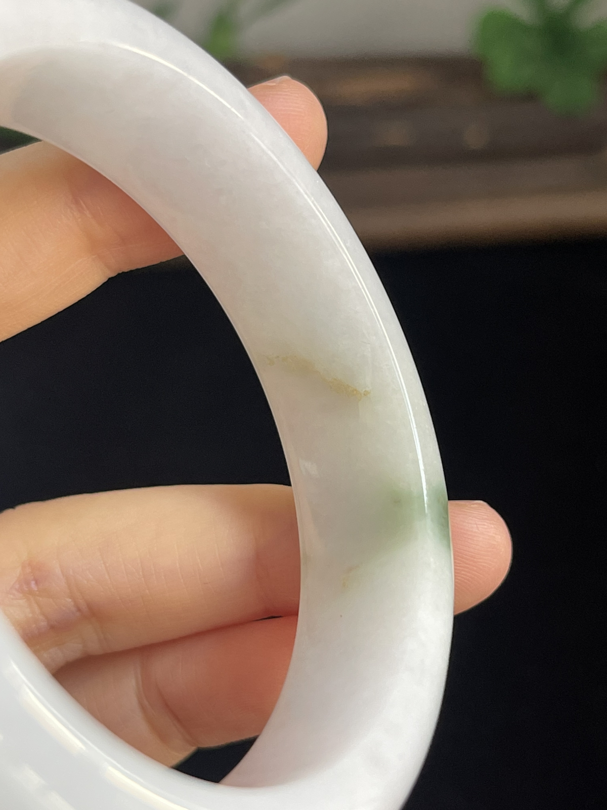 正圈52圈口，翡翠手镯
