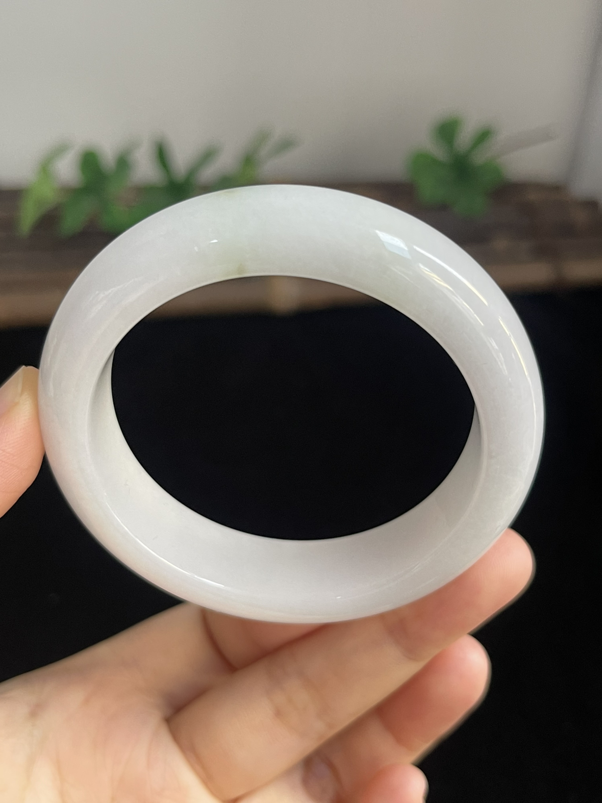 正圈52圈口，翡翠手镯