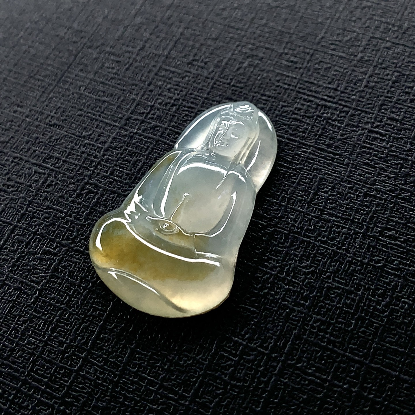 ️ 冰黄观音，尺寸：29×18.5×4