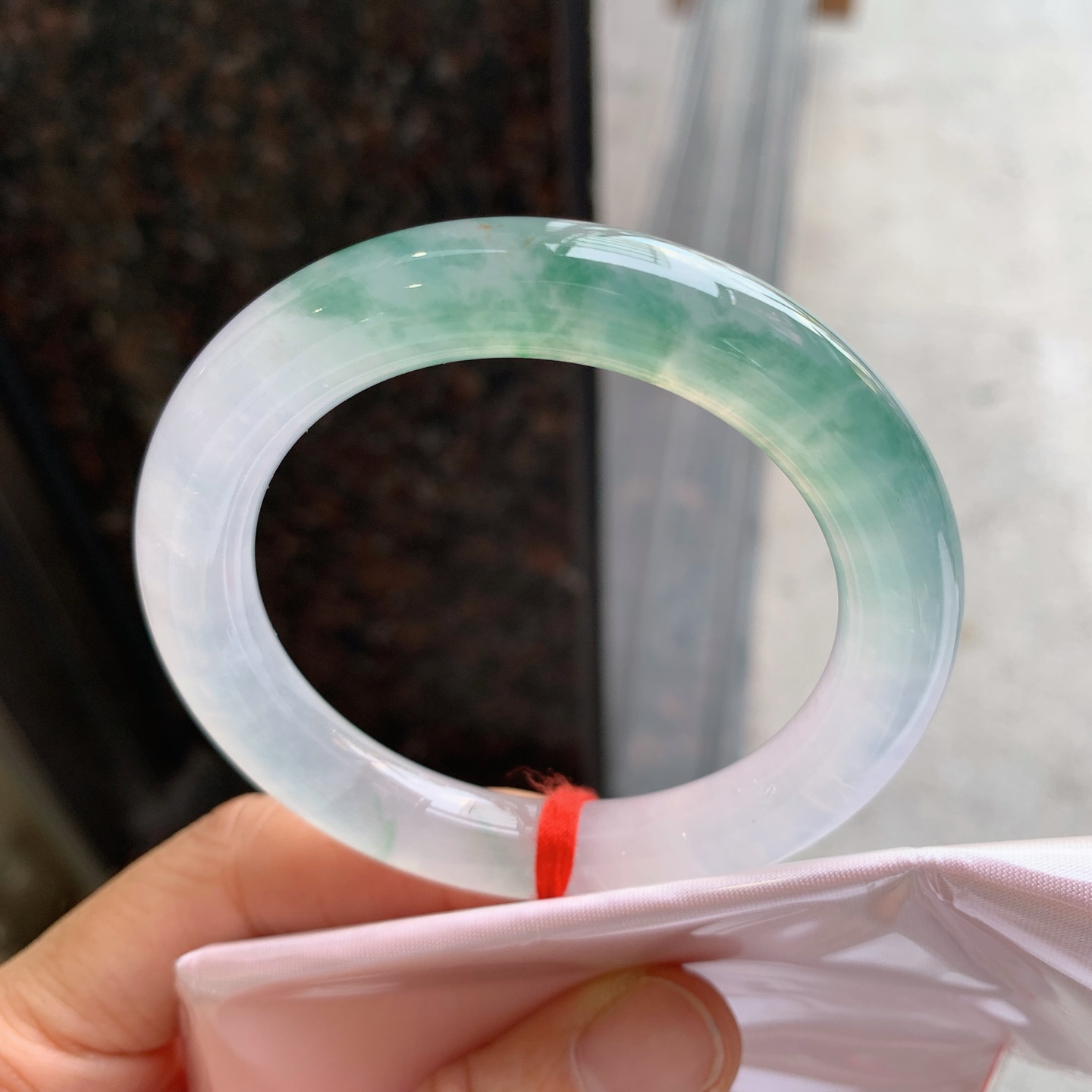 圆条冰飘花 有棉线 尺寸：52/10 冰润