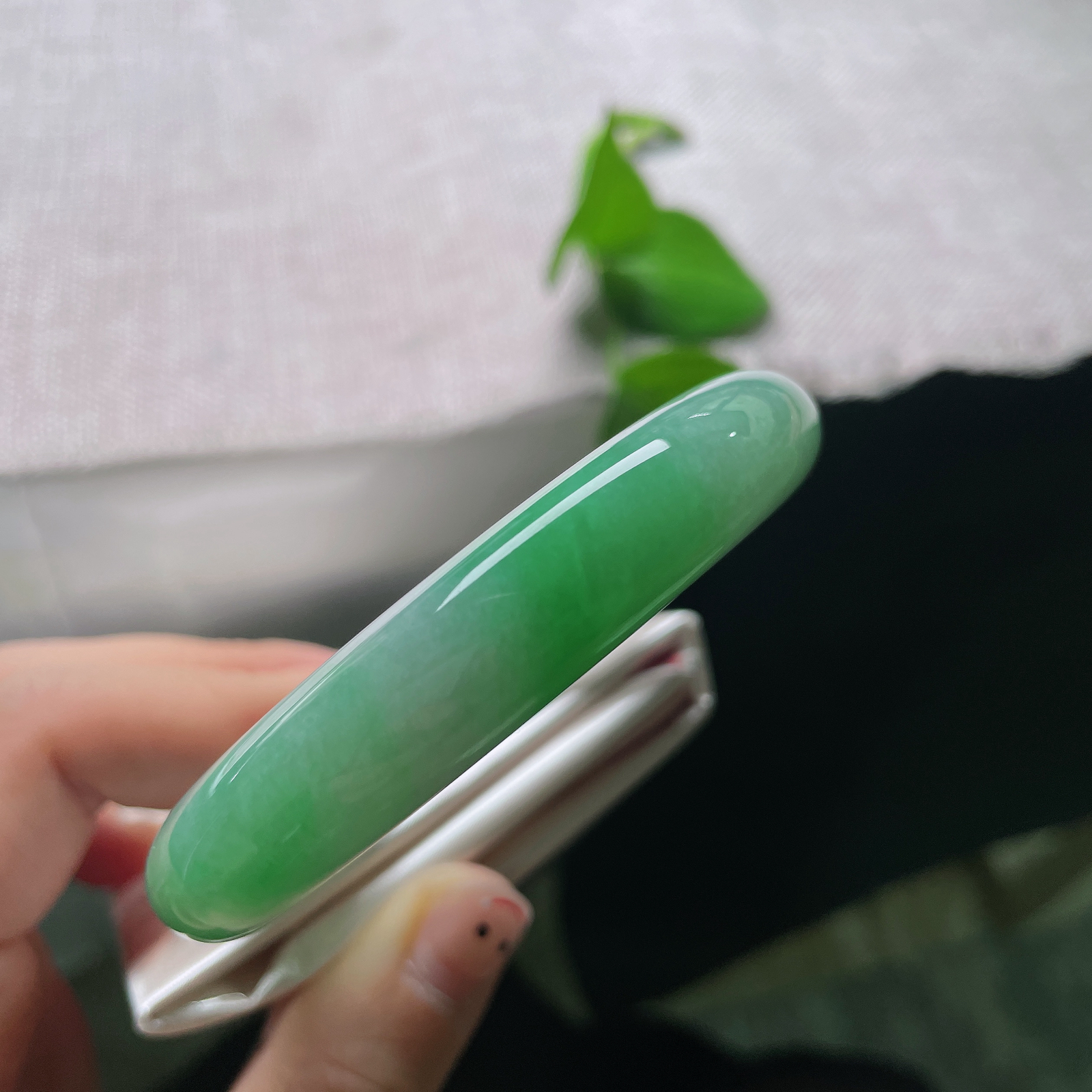 56.2/12.5/10.1，飘绿，正圈，郁郁葱葱好耐看，春色满园，大气沉稳，耐看，57254a