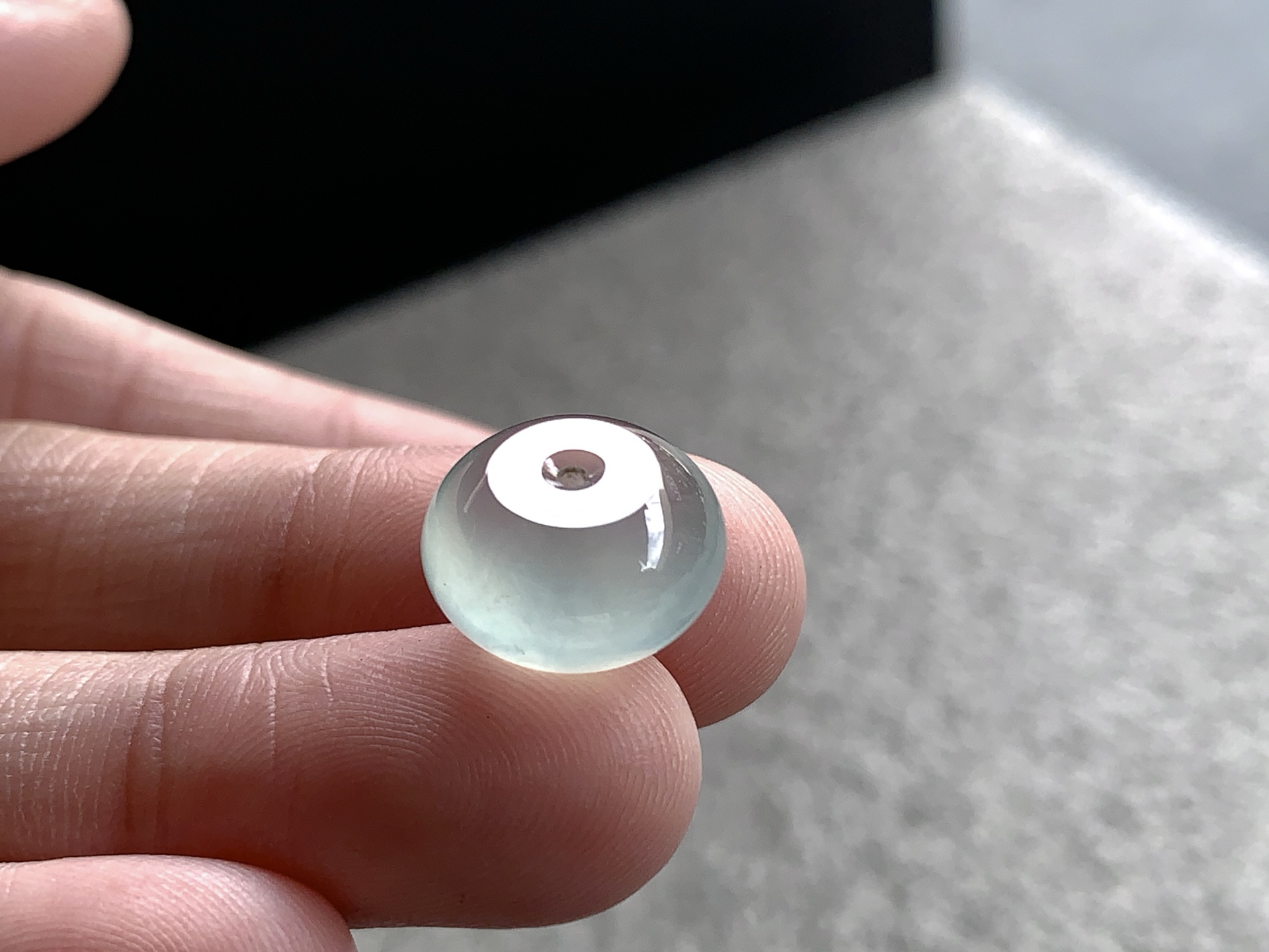️ 冰种路路通，尺寸：12.6×7.4