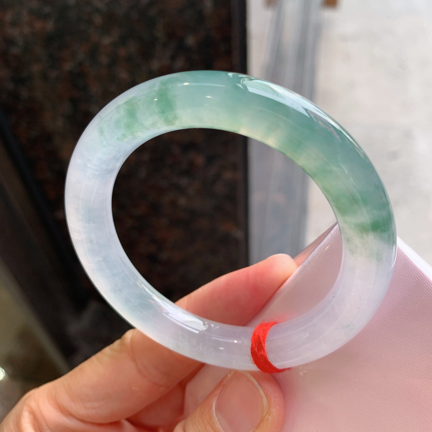 圆条冰飘花 有棉线 尺寸：52/10 冰润
