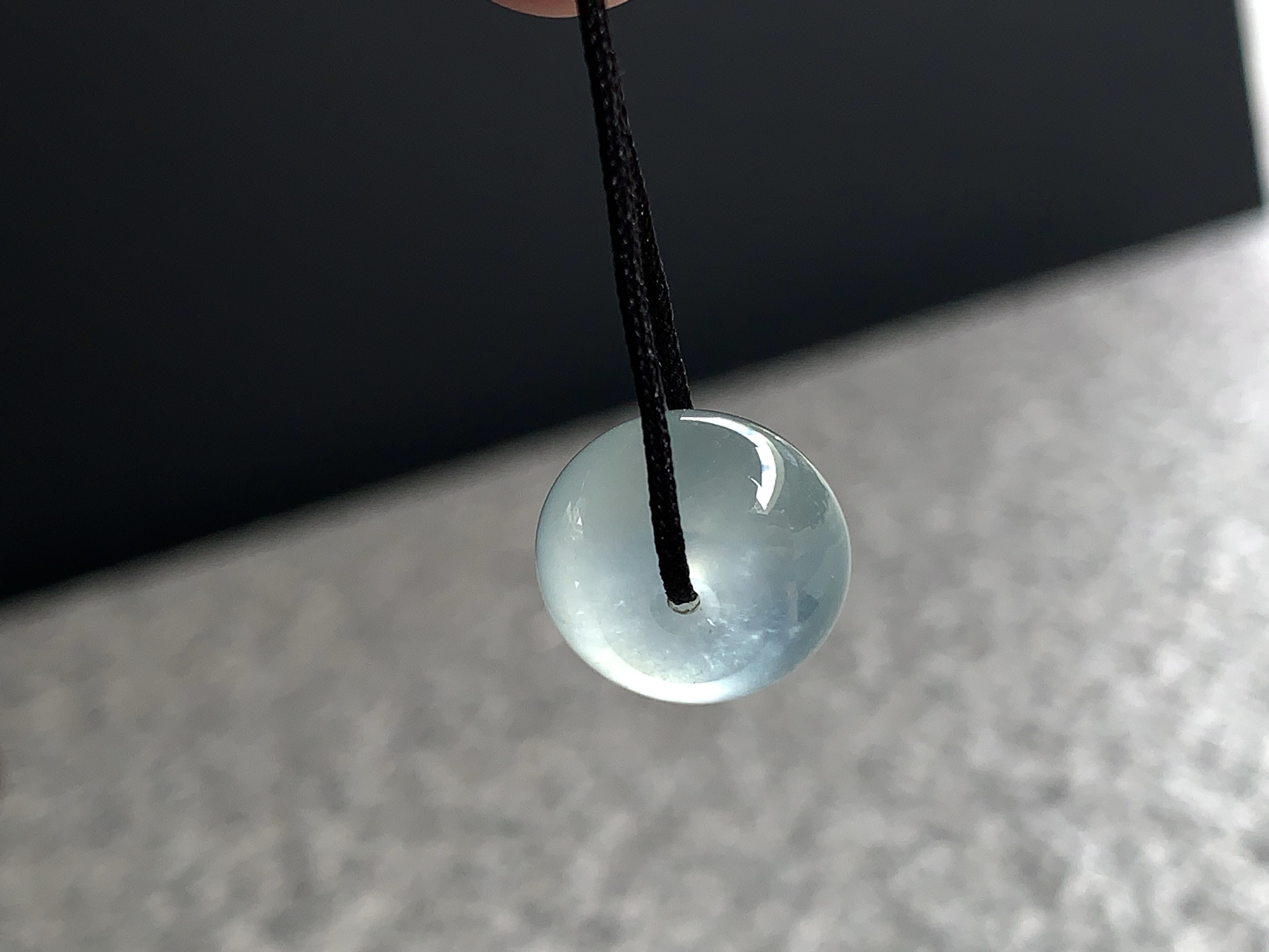 ️ 冰种路路通，尺寸：12.6×7.4