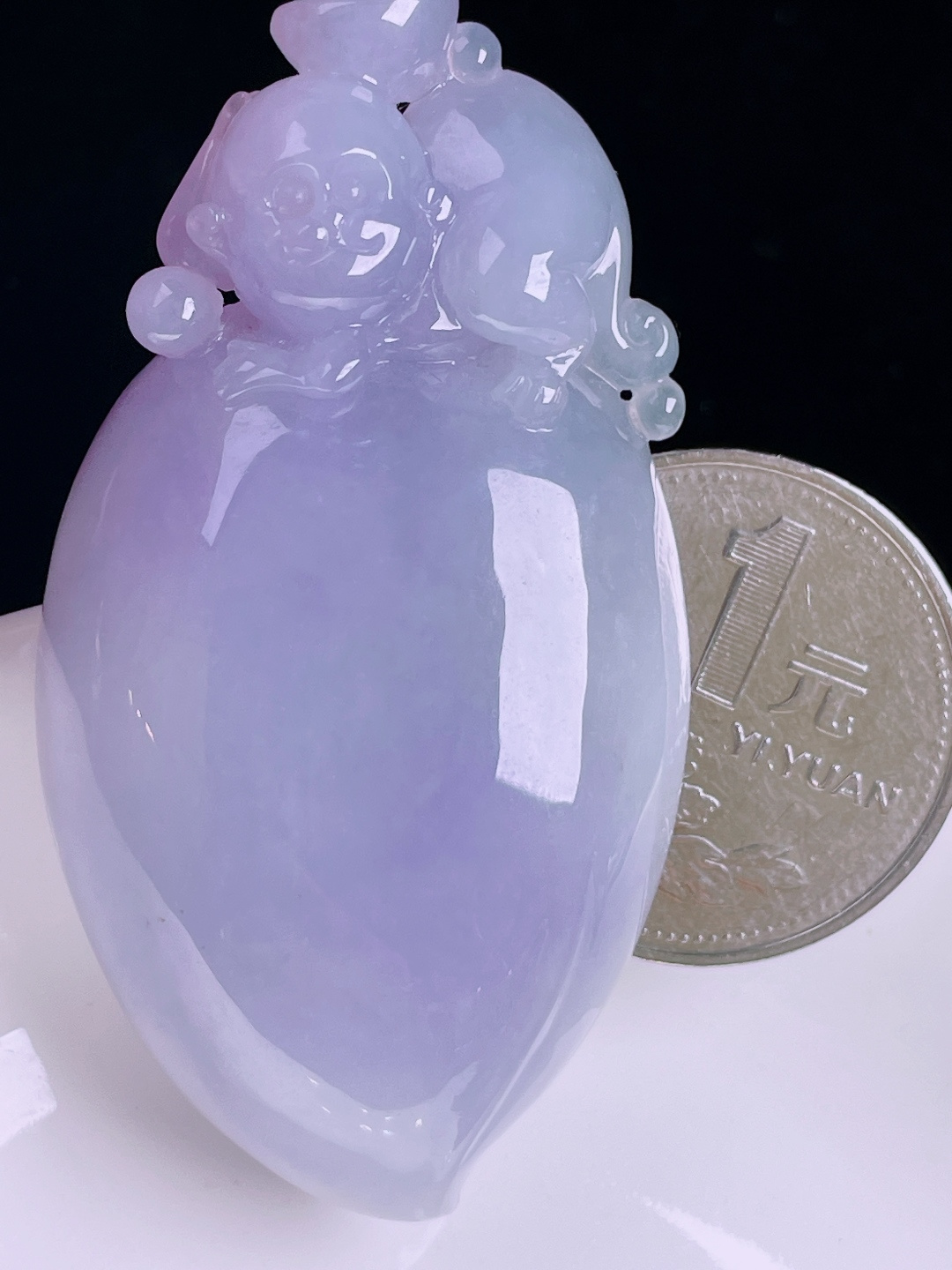 ️福瓜，老种起光，细底通透，尺寸：55.7/29.4/11mm0812