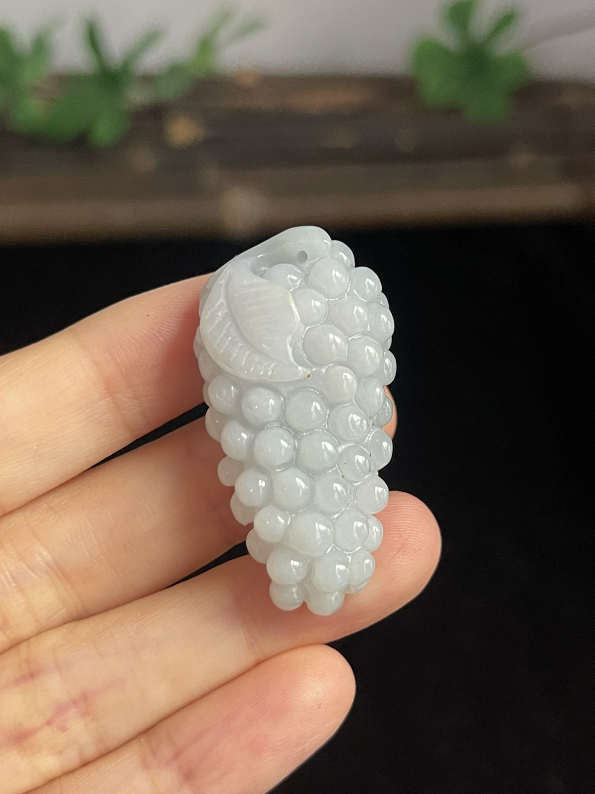翡翠花件