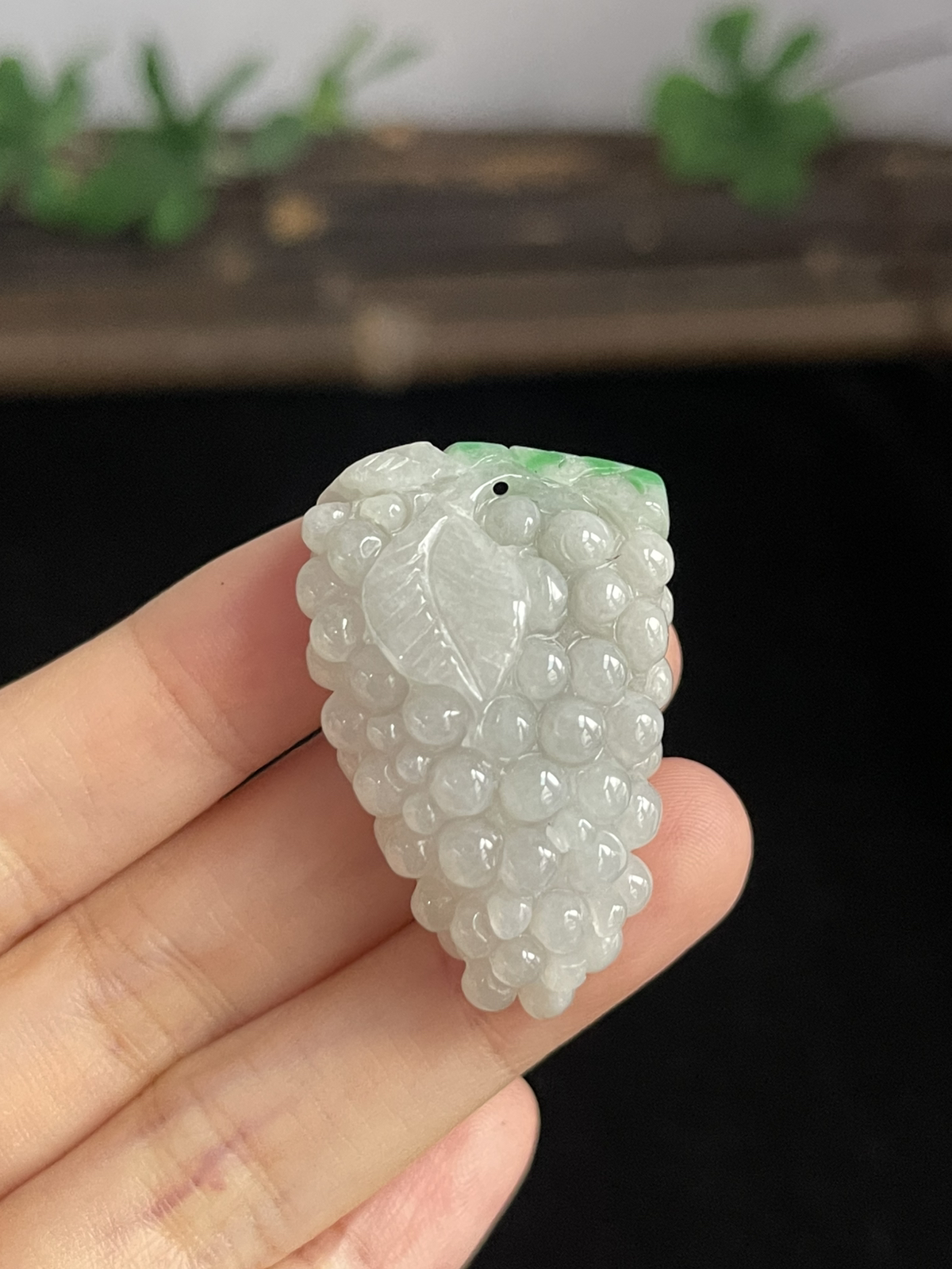 翡翠花件