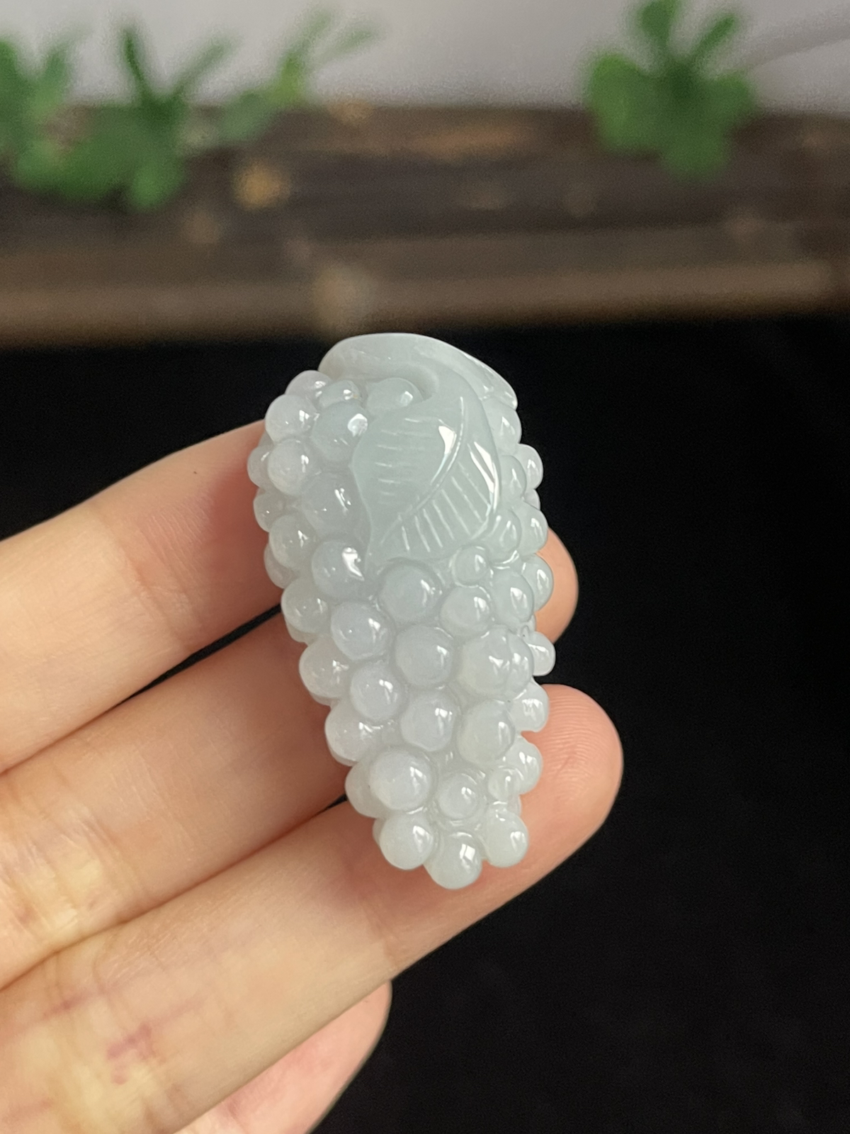 翡翠花件