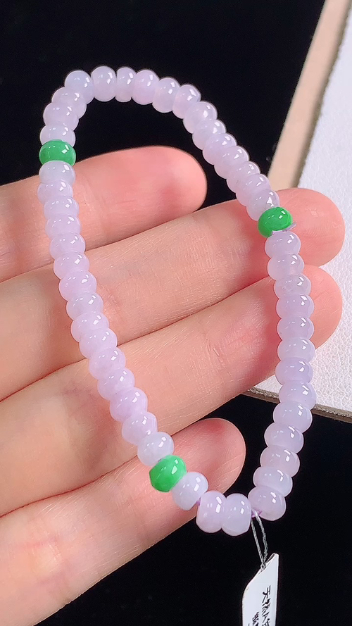️双色手链，尺寸:5.3-3.4mm