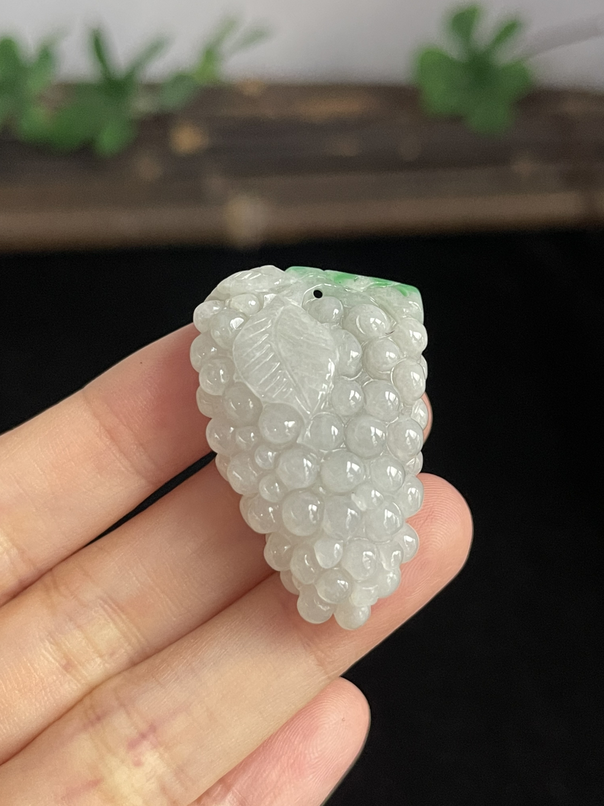 翡翠花件