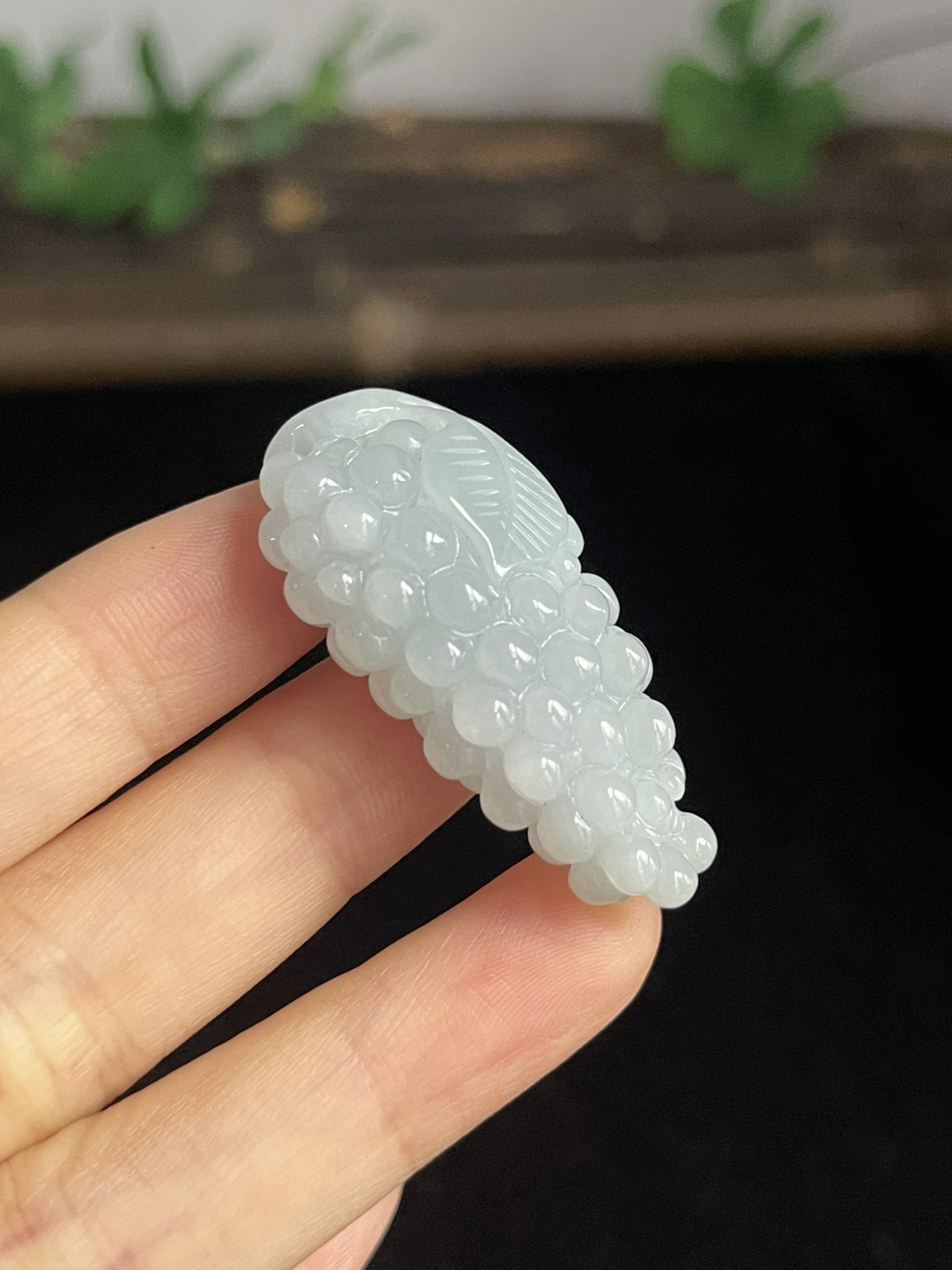 翡翠花件