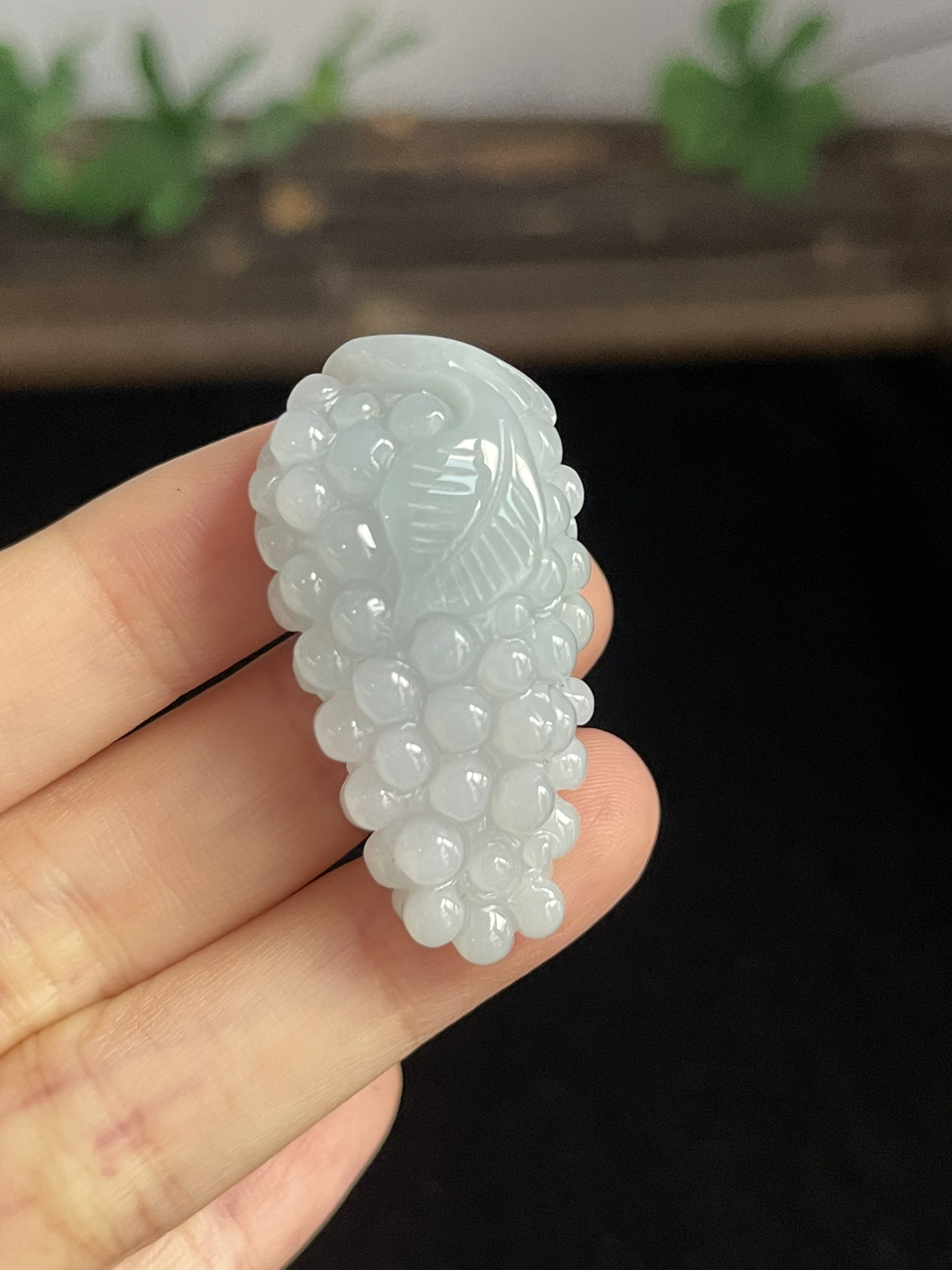 翡翠花件