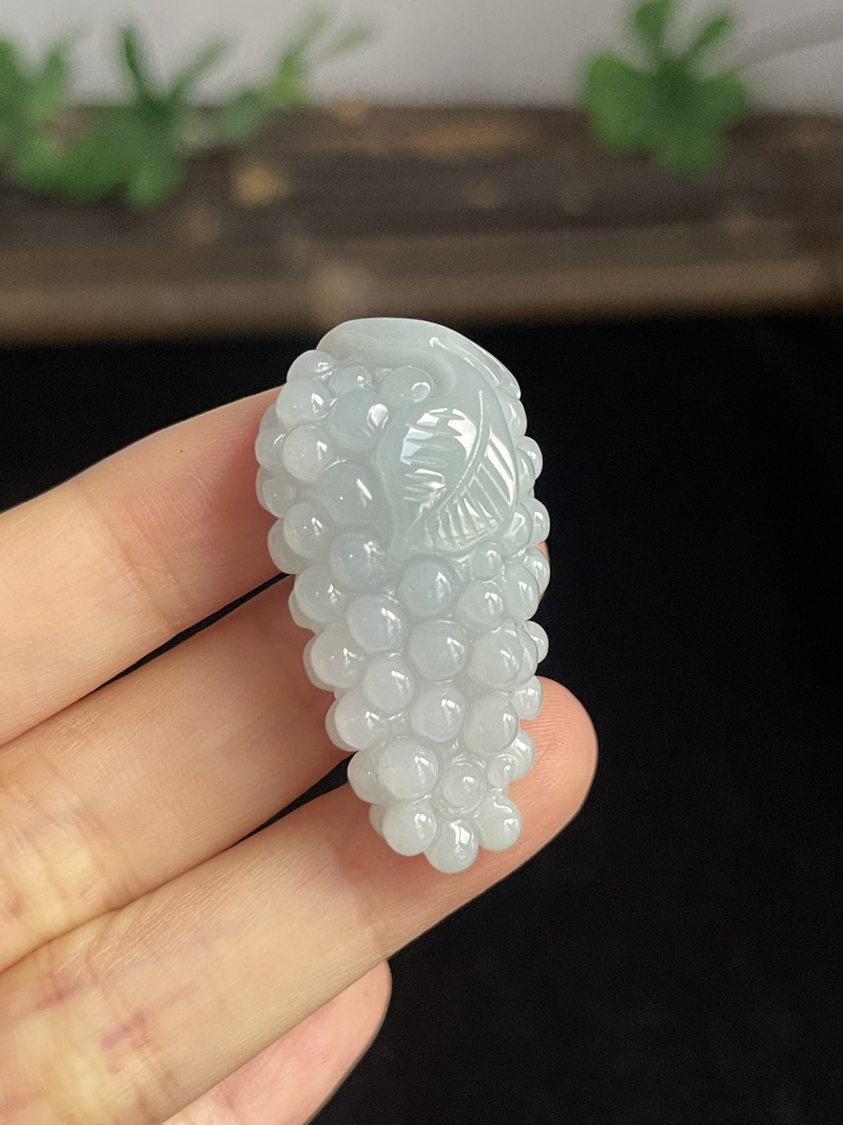 翡翠花件