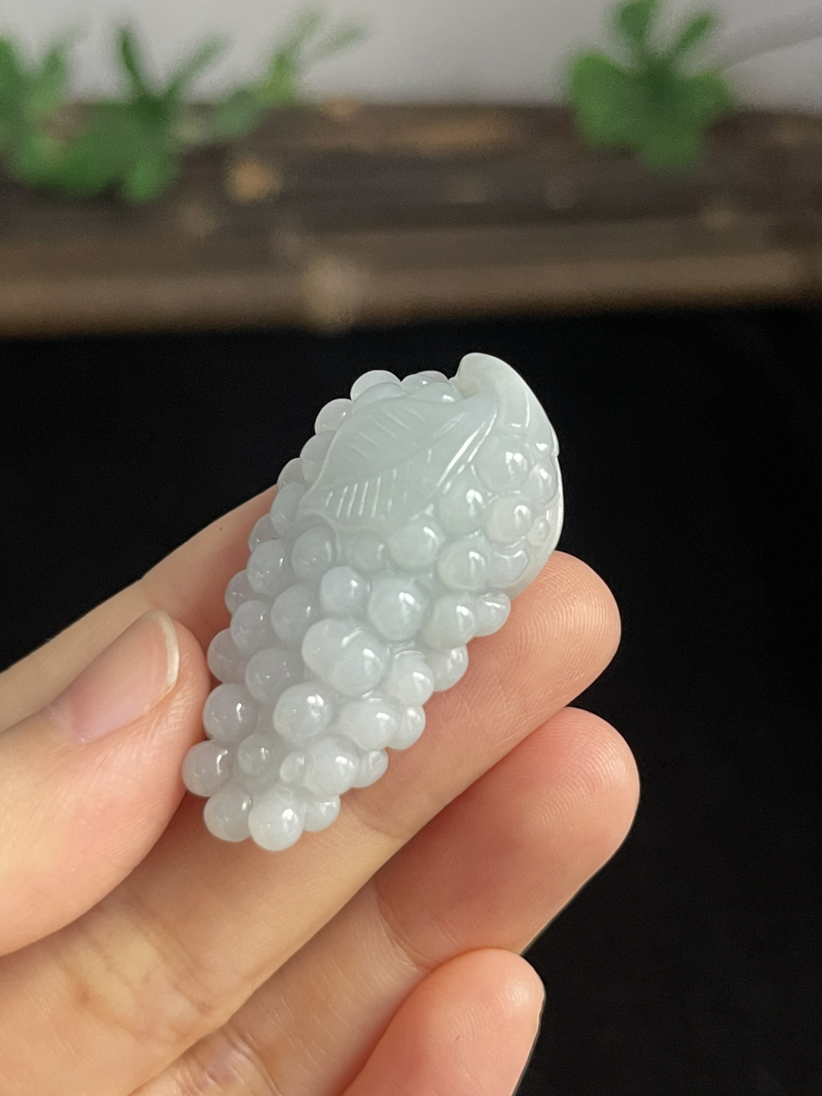 翡翠花件