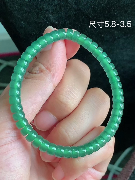 冰晴手串 ,尺寸，5.8-3.5
