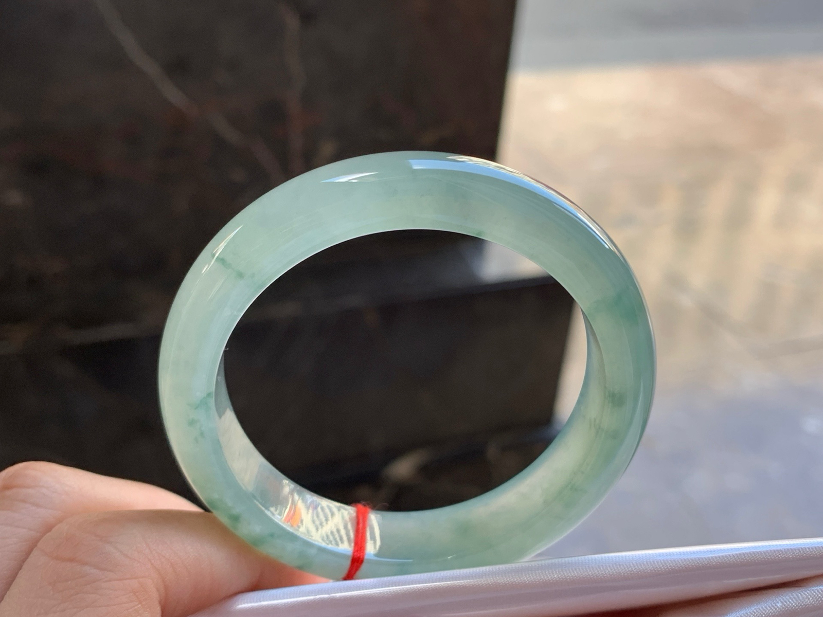 52-12.5-8
冰蓝手镯^_^水润 冰透
