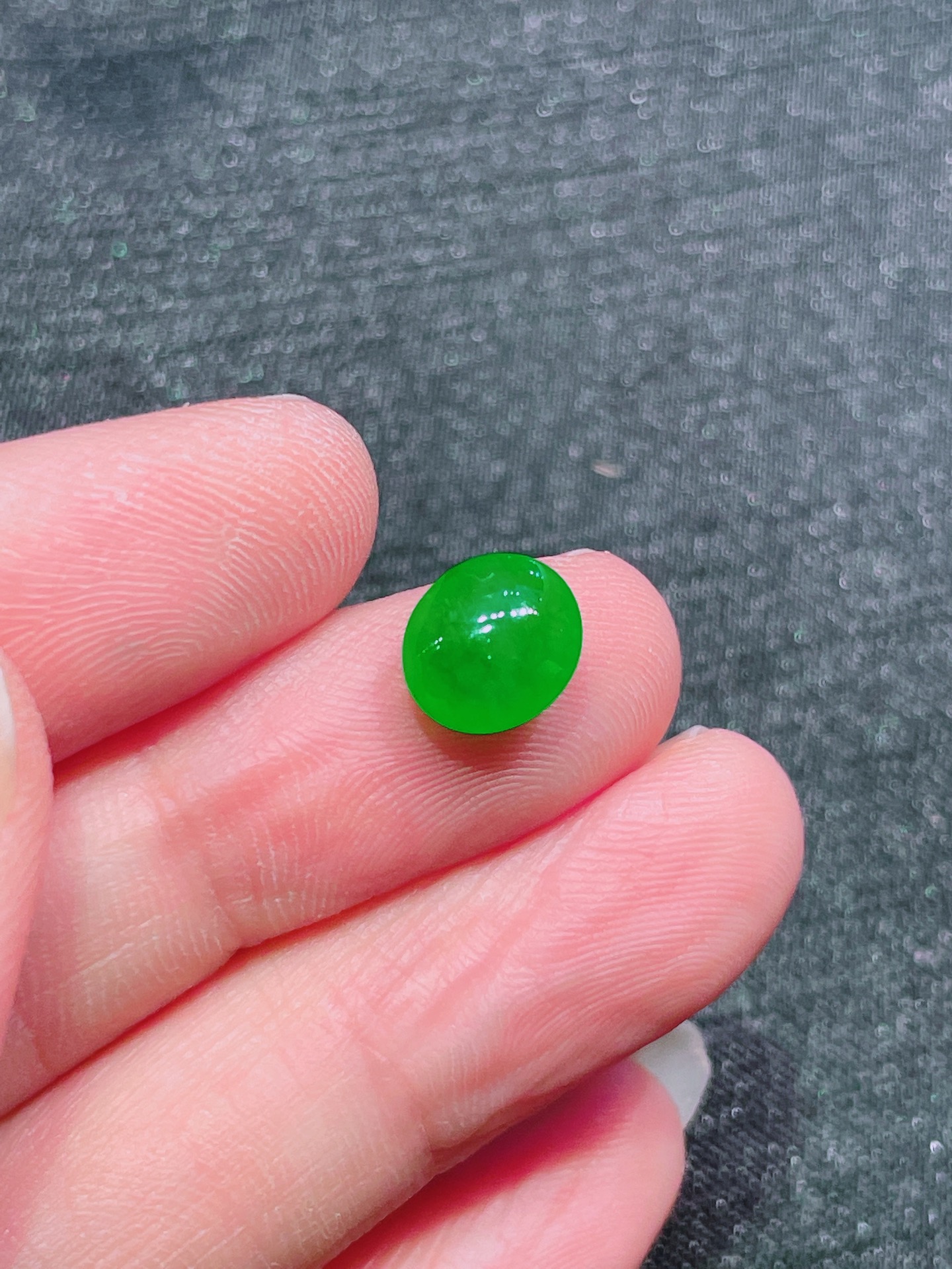 ️高冰绿蛋面，晶莹剔透，新颖时尚，品相，9-8-5.5