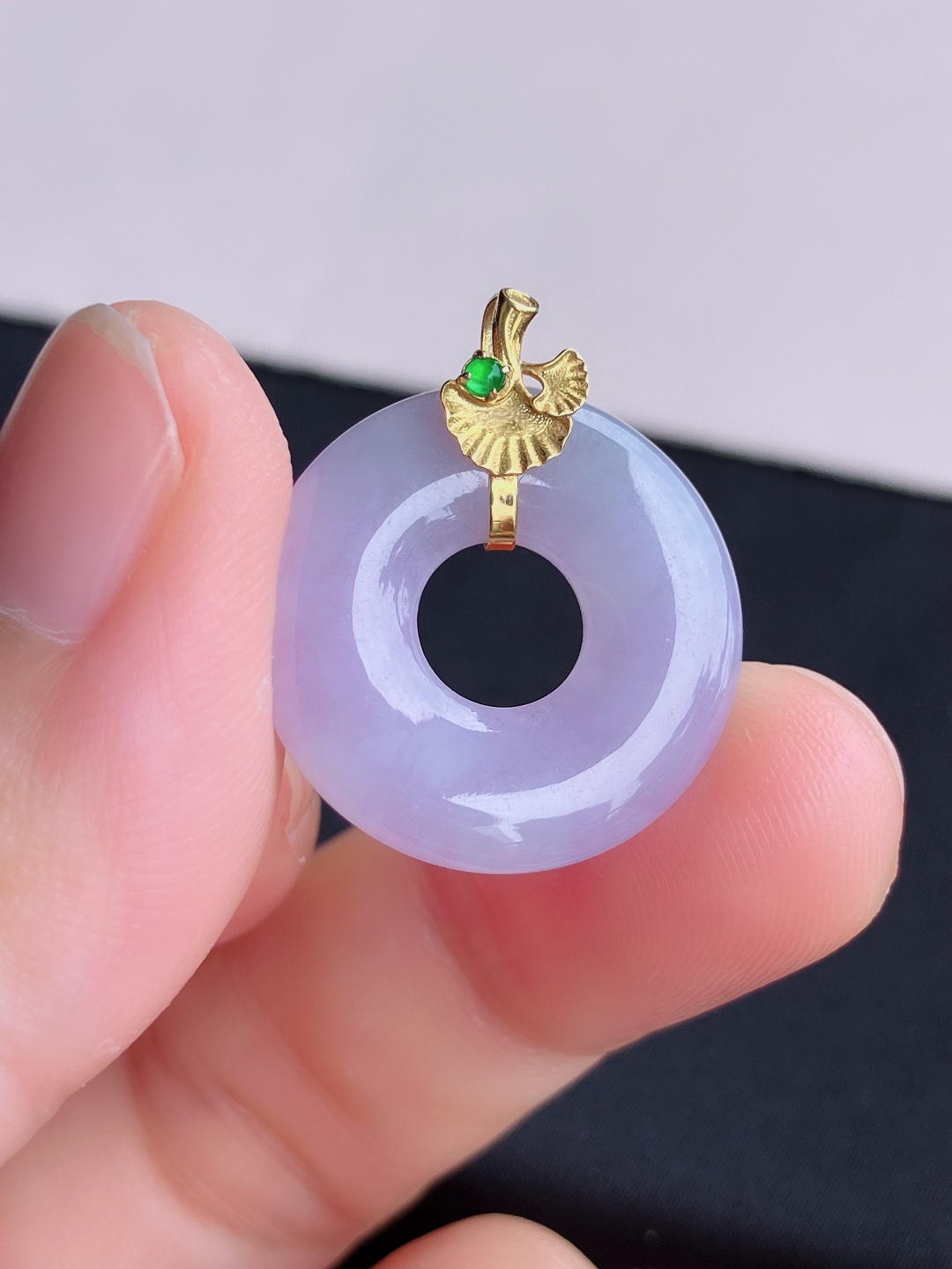 ️粉紫平安环，简约时尚，尺寸24.6/20.8/3.5/自然光实拍
