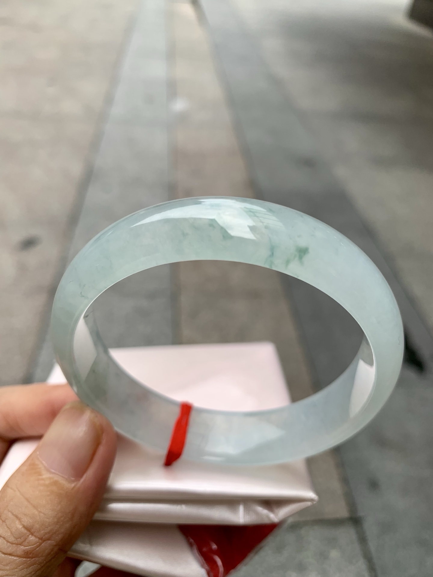 冰飘花宽版正圈,0814-N1245,无裂