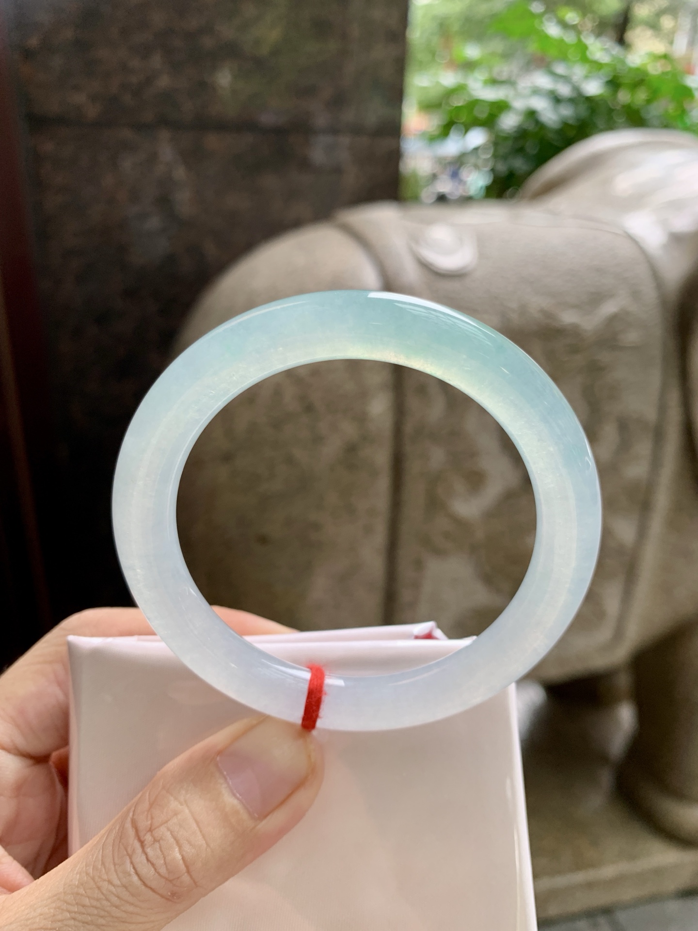 冰飘绿圆条,0814-N1340-1,无裂
