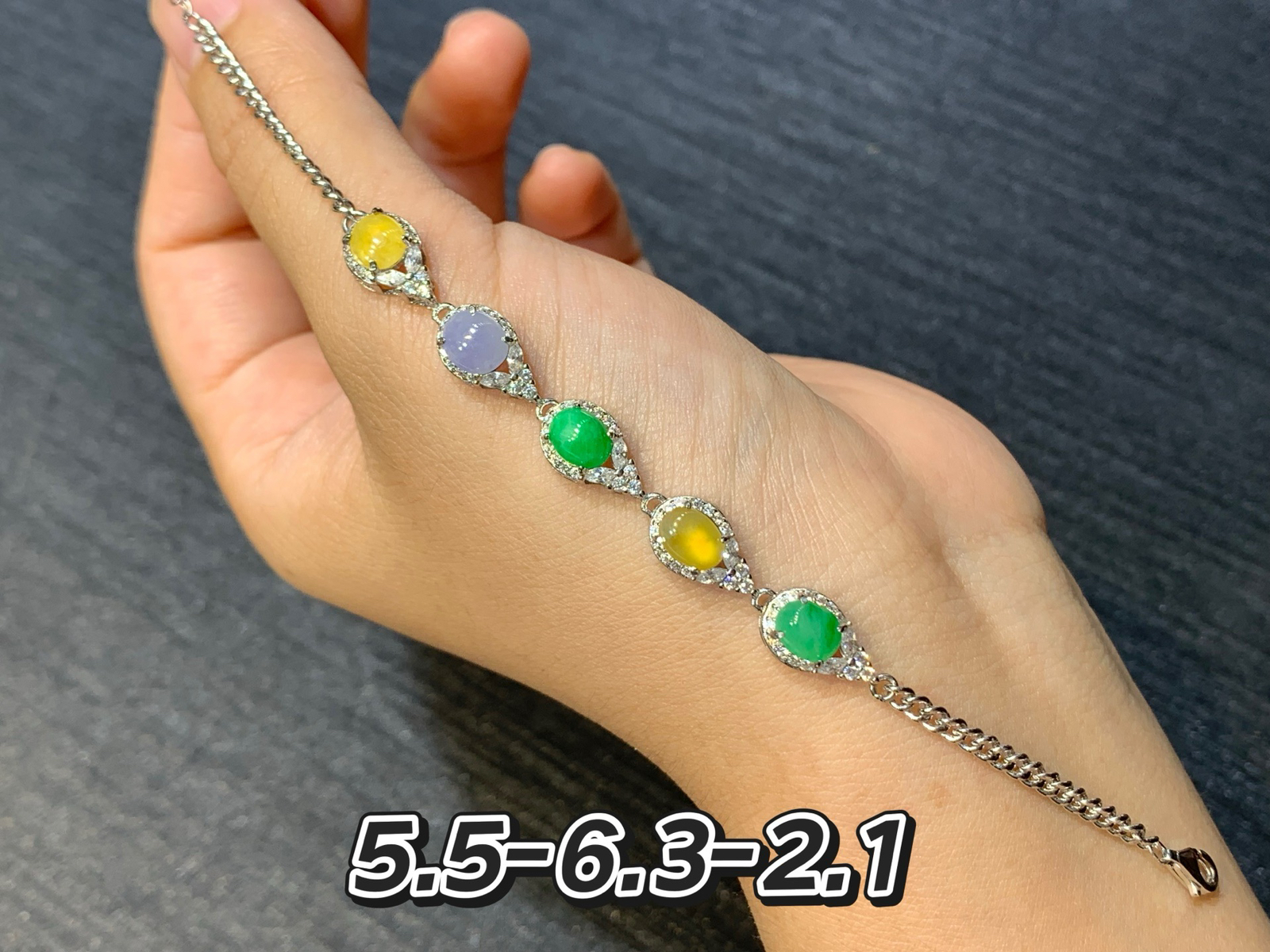 特惠活动，冰多彩手链s925银