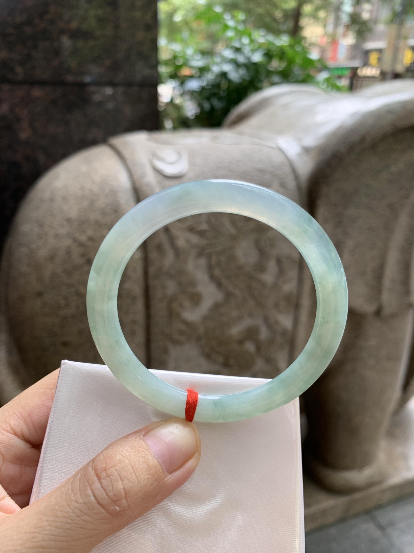 淡绿底圆条 0815-N1343