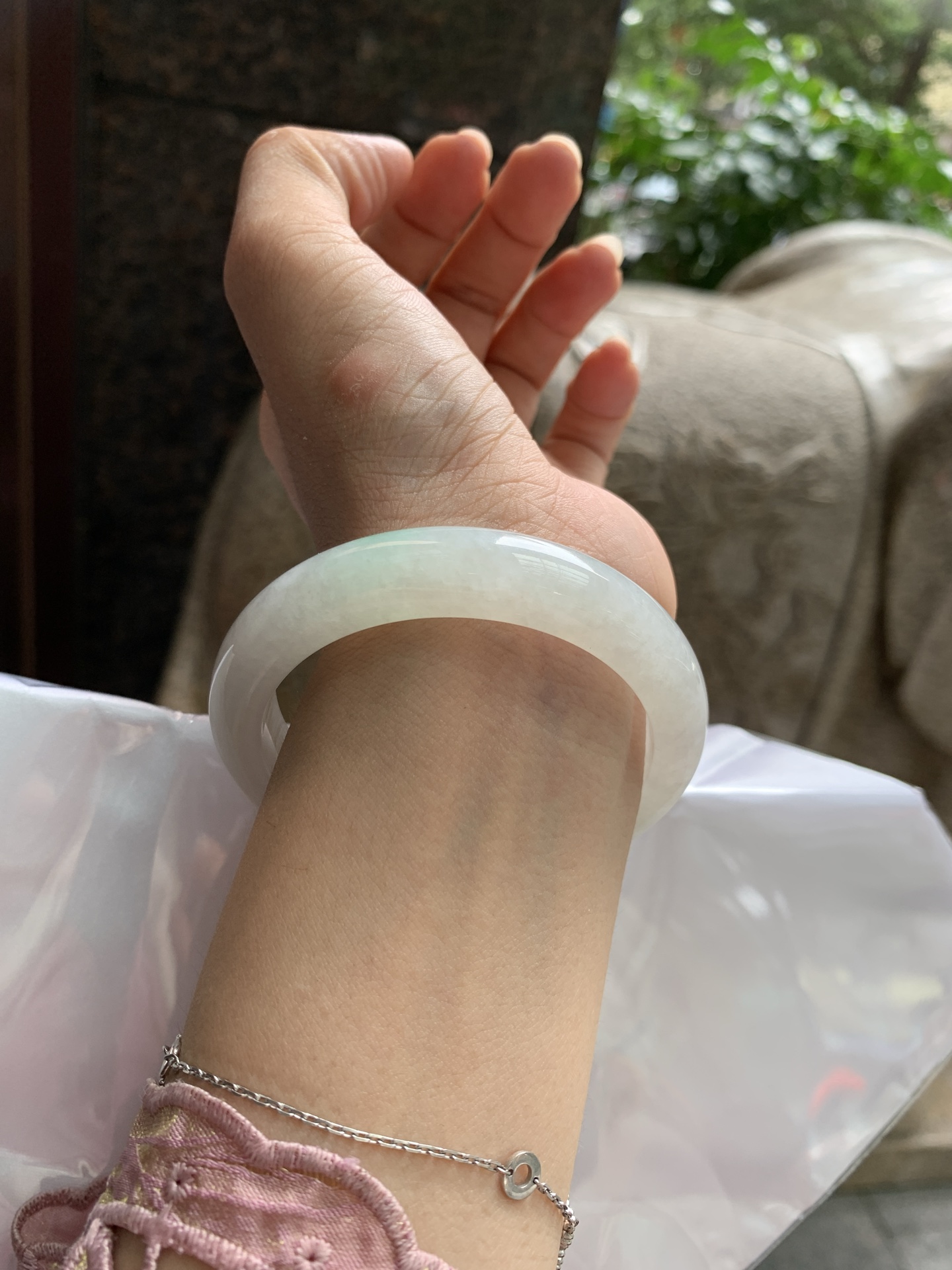 白底青正圈,0815-N1346