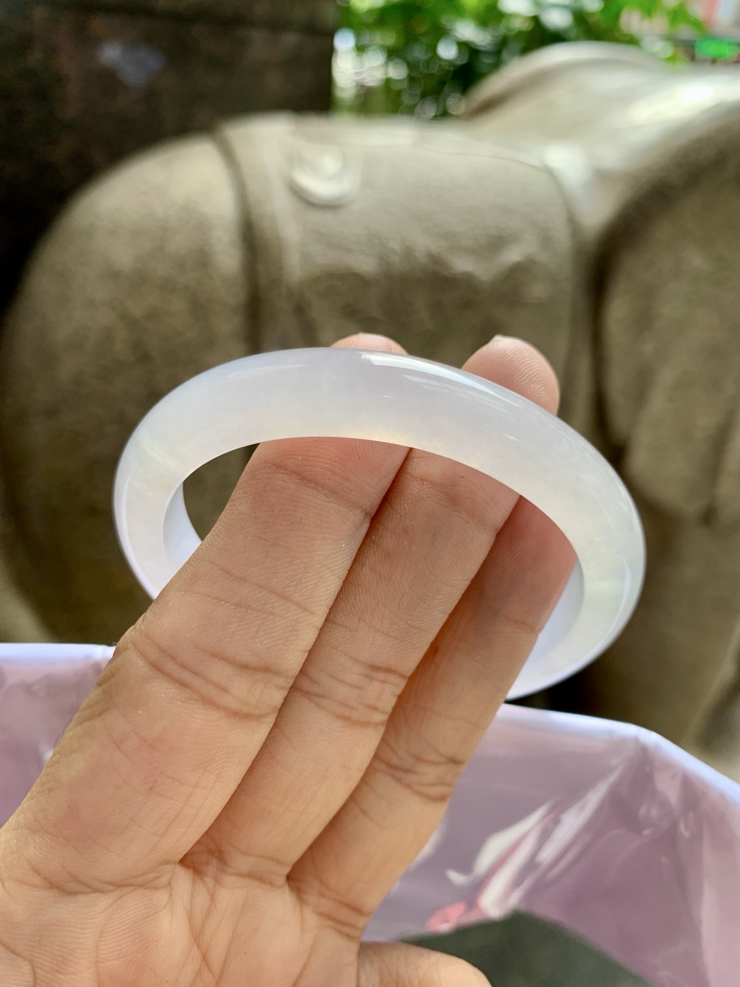 白冰贵妃,打灯细纹