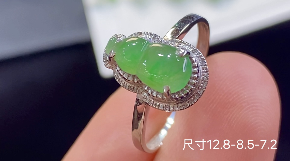 特惠活动，18k金冰葫芦戒指