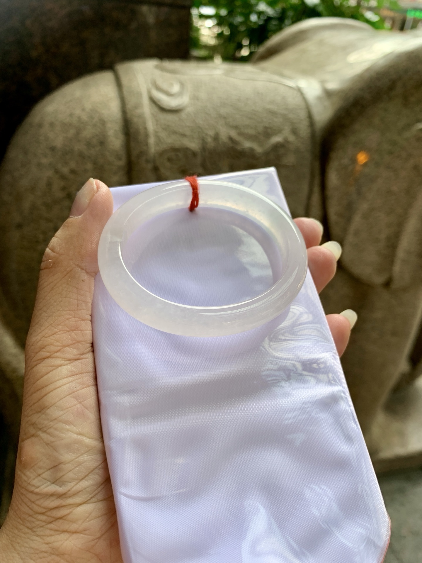 白冰贵妃,打灯细纹