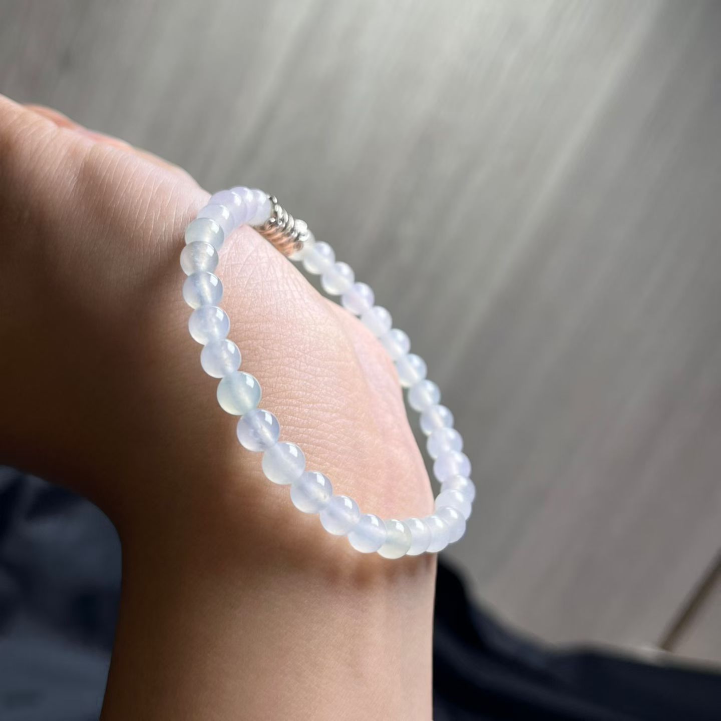 ️ 冰种手链，卡5.3mm-5.8mm，32颗