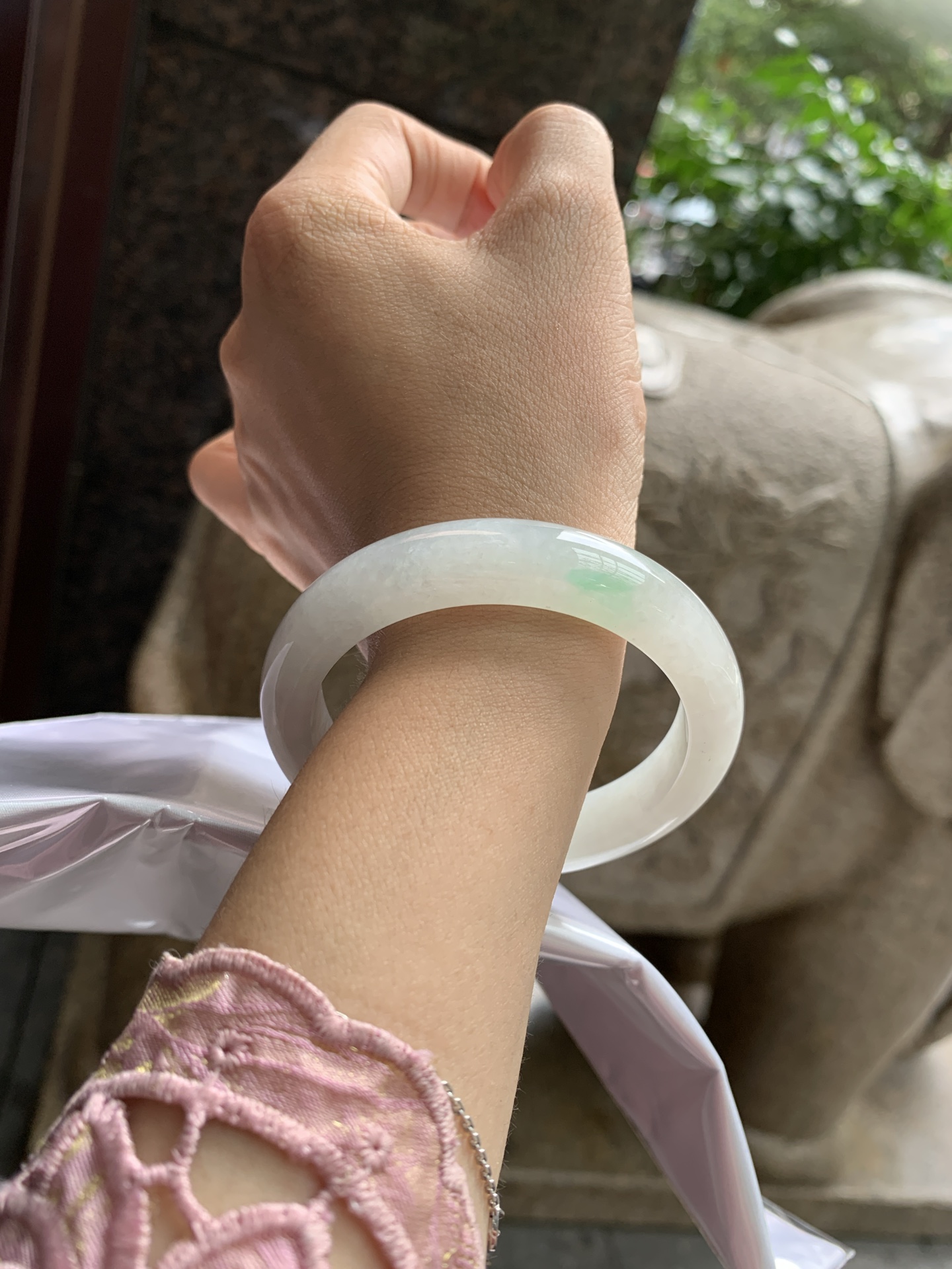 白底青正圈,0815-N1346