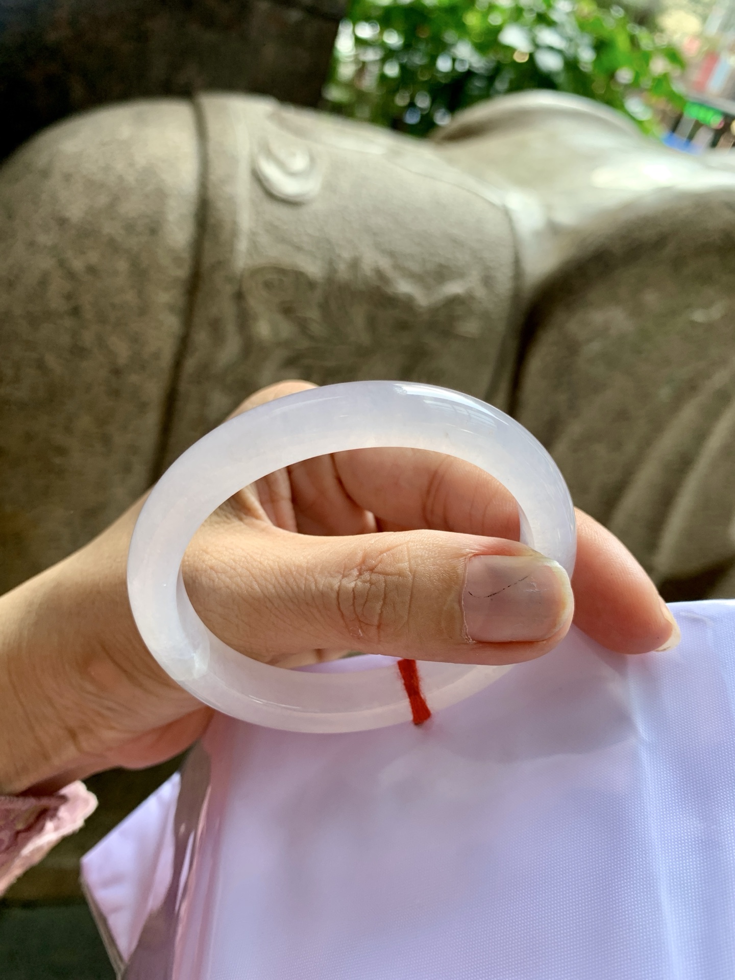 白冰贵妃,打灯细纹