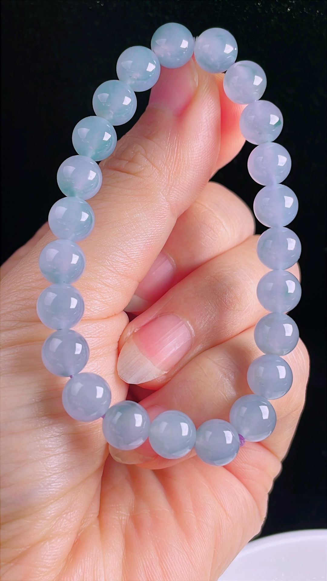 ️手链，老种起光，细底通透，尺寸：8mm0815