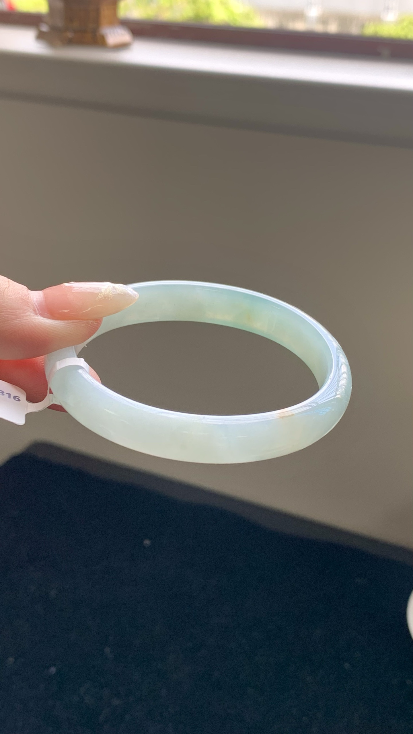 晴蓝洒金贵妃成品 HYY-8816 ⭕️54-9.5-6