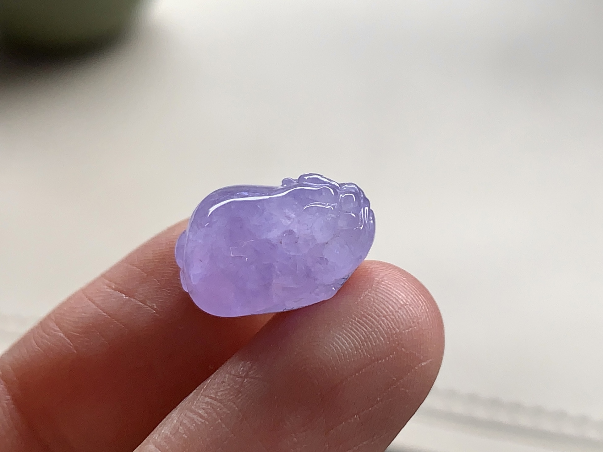 紫貔貅，尺寸：16.2×12×7.4