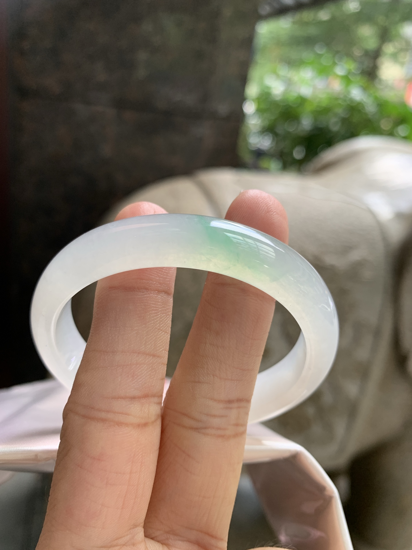 冰飘绿贵妃,打灯细纹