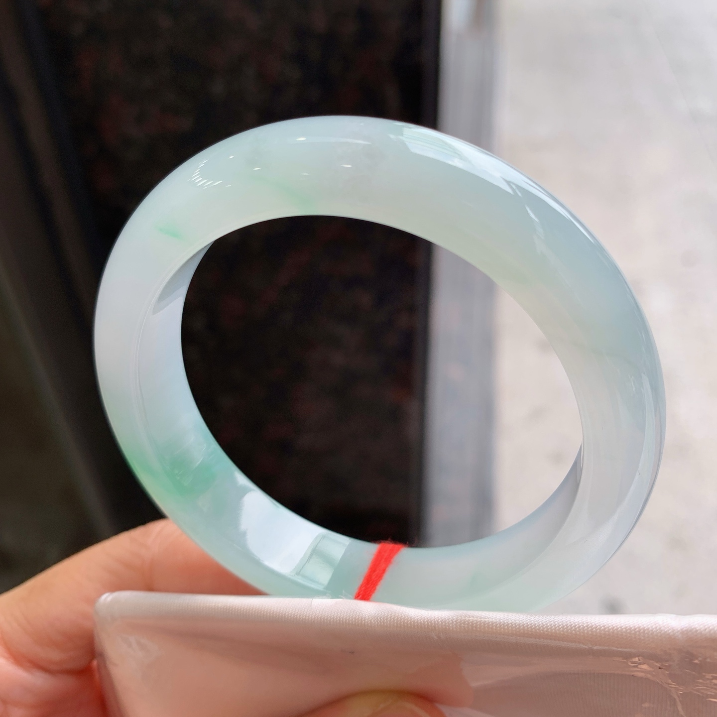 正圈冰飘绿 微微棉 尺寸：55.6/12.5/8.8 清爽