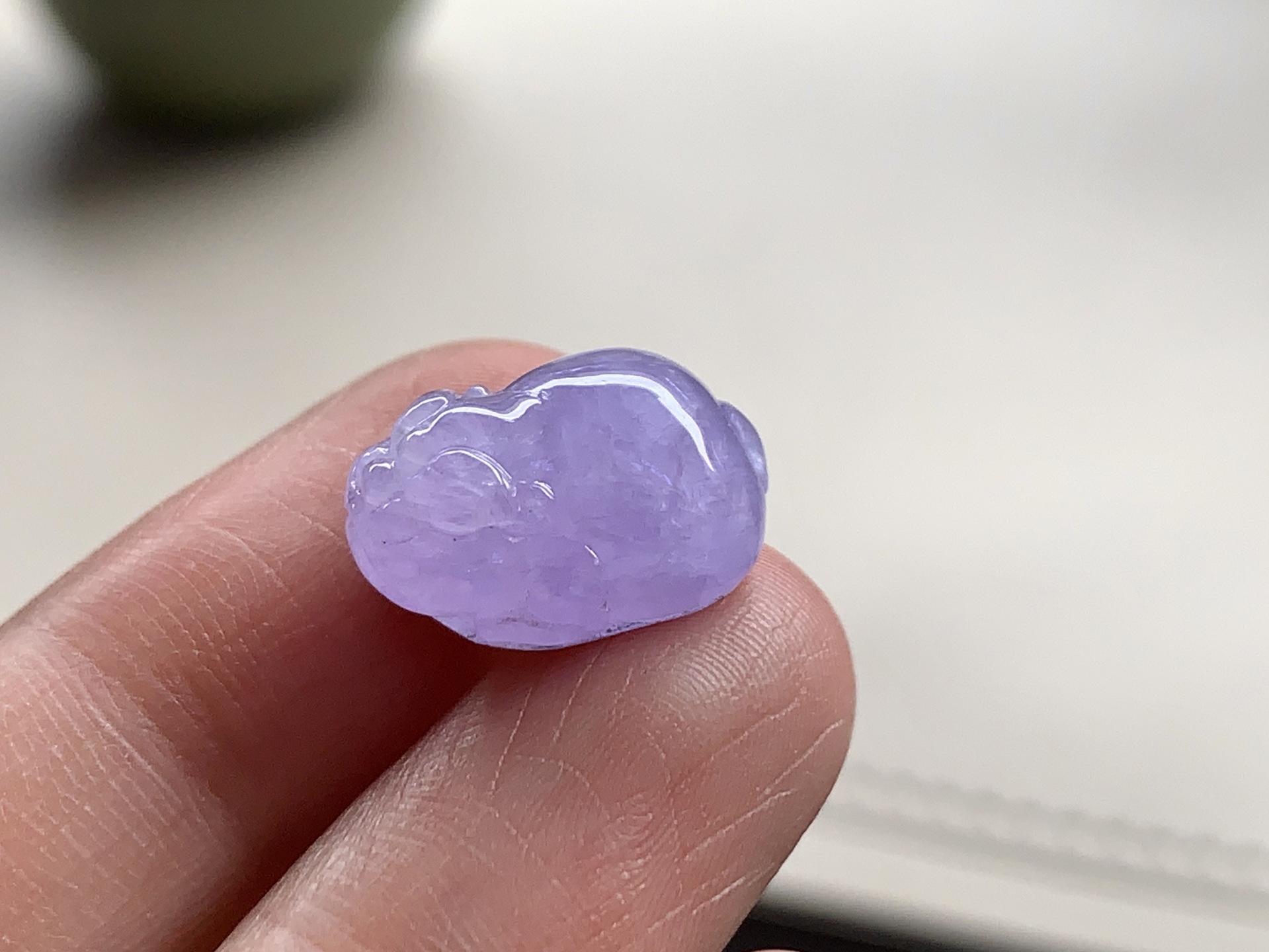 紫貔貅，尺寸：16.2×12×7.4