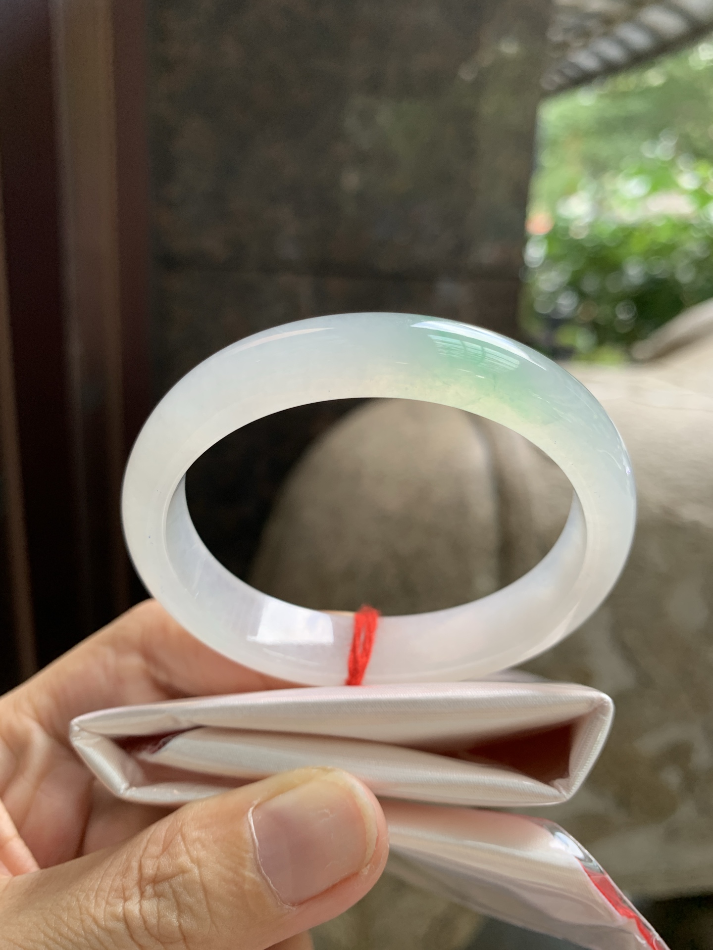 冰飘绿贵妃,打灯细纹