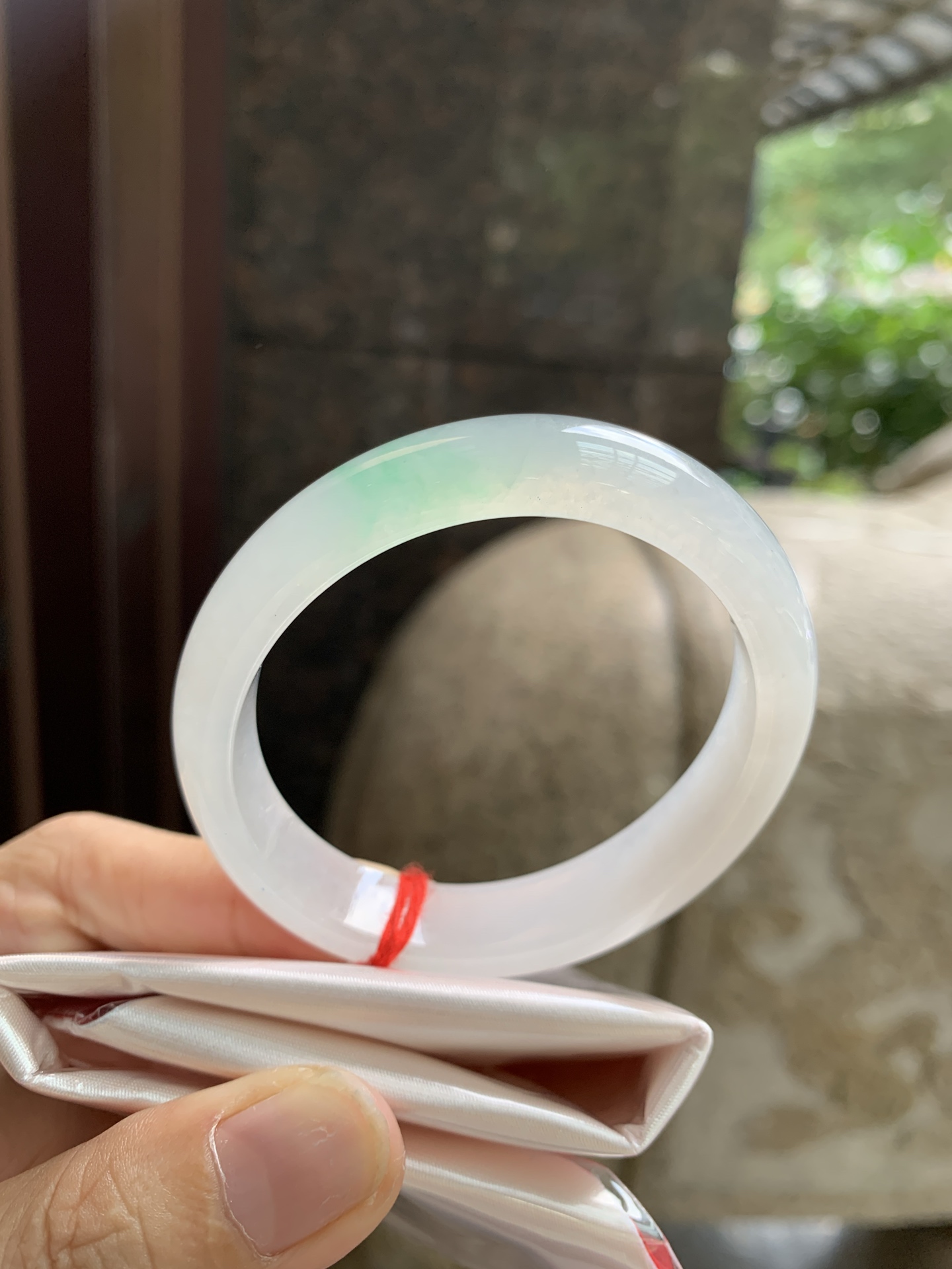 冰飘绿贵妃,打灯细纹