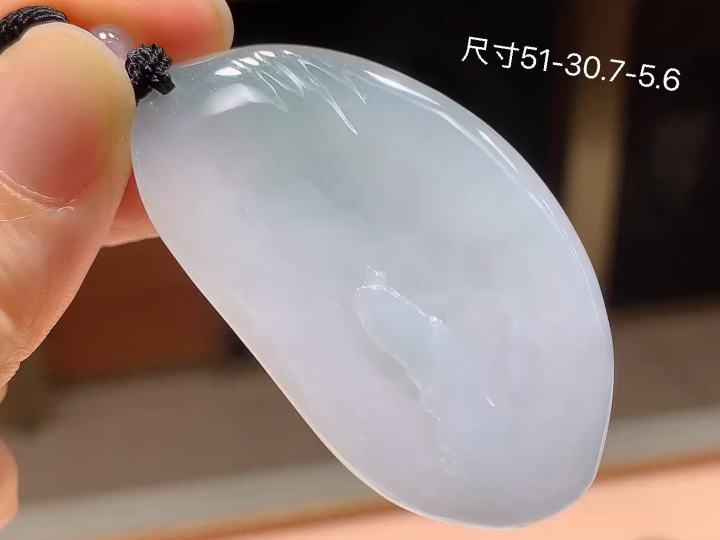冰飘花悟道,无裂,尺寸，51-30.7-5.6