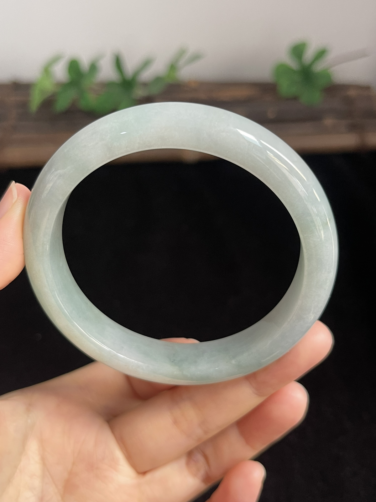 正圈58.2圈口，翡翠手镯