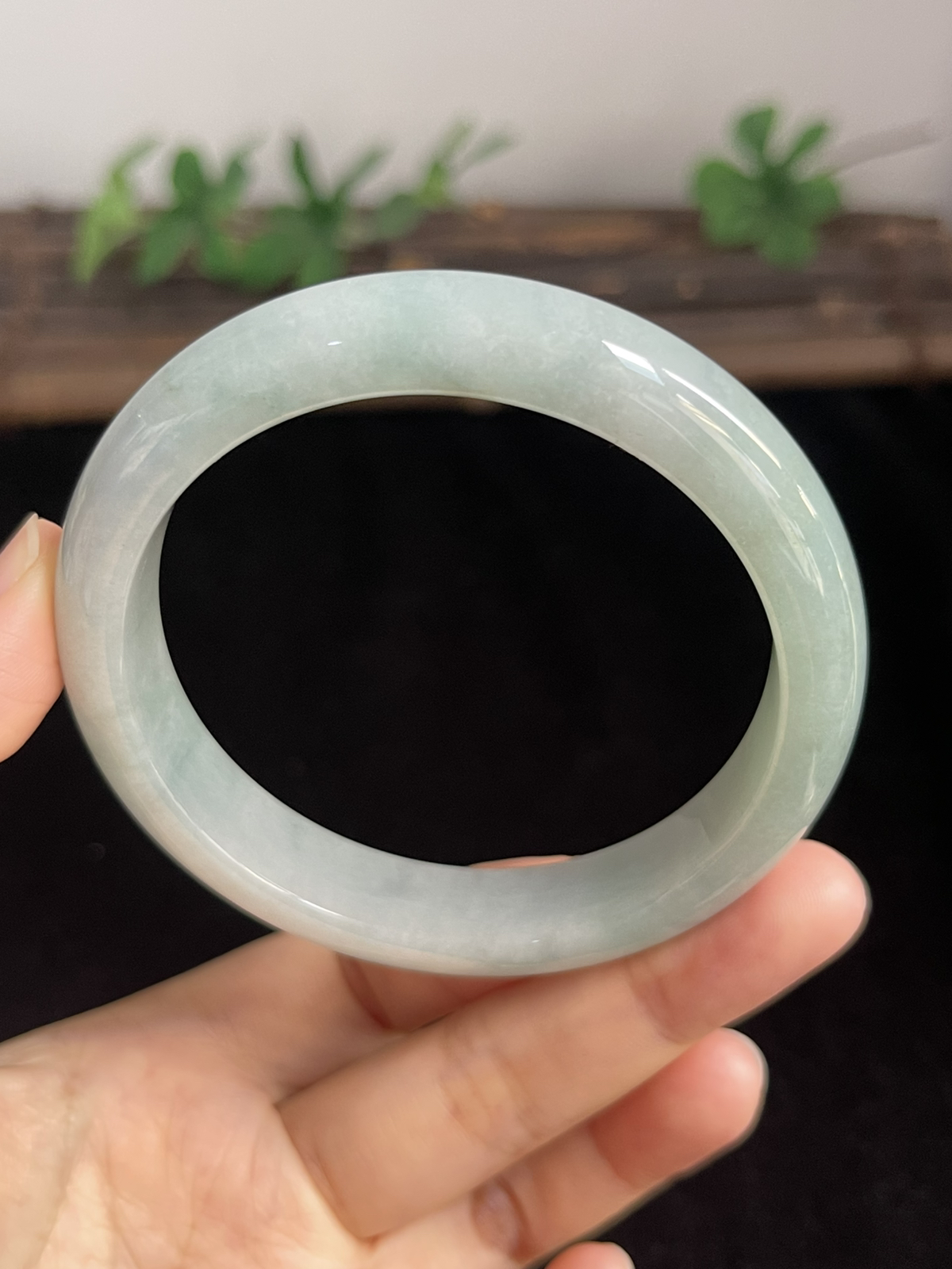 正圈58.2圈口，翡翠手镯