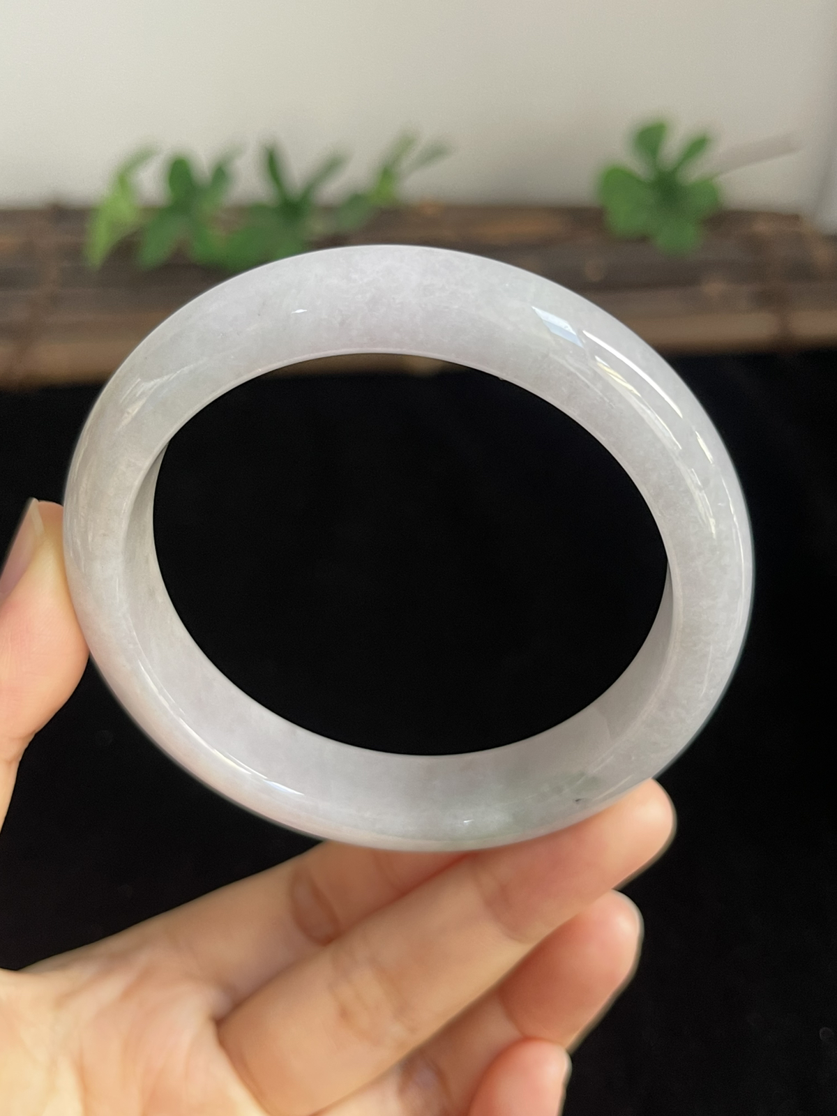 正圈58圈口，翡翠手镯