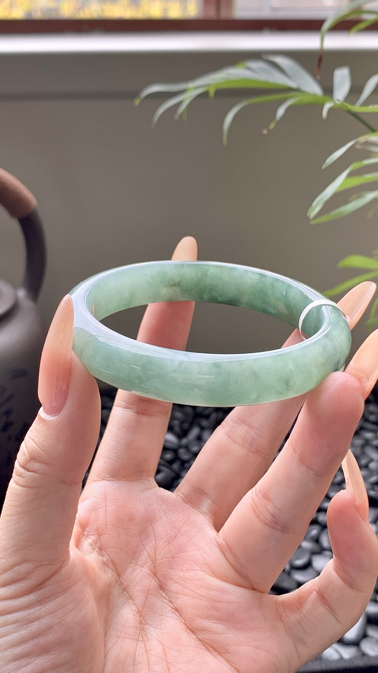 湖水绿正圈成品 HYY-9843 ⭕️57-11.5-8