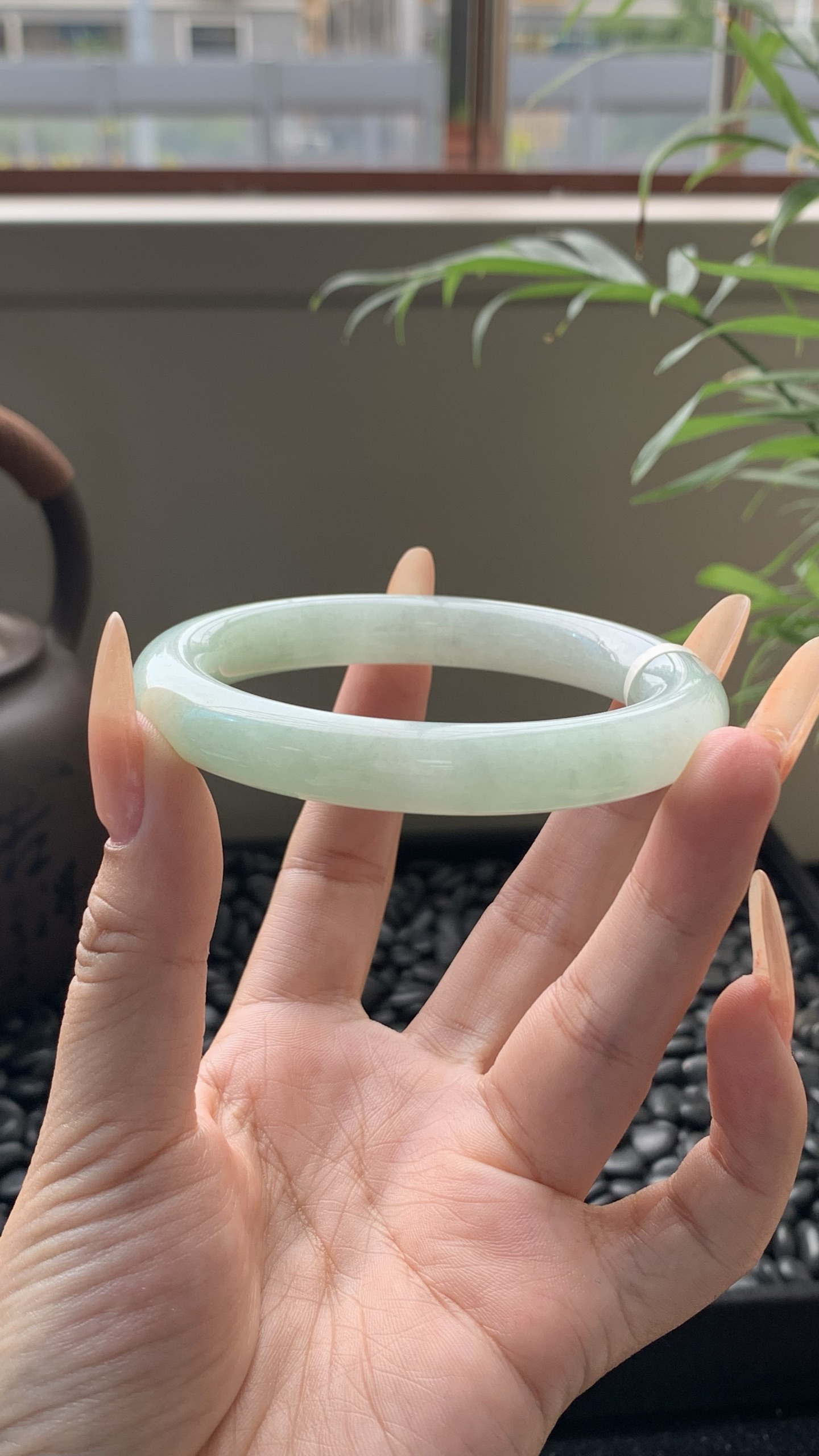 冰晴绿圆条成品 HYY-6812 ⭕️56.5-10-10