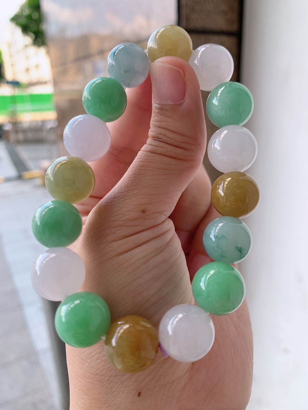 ️ 多宝珠珠手串，色彩柔和，珠圆玉润，清新温婉