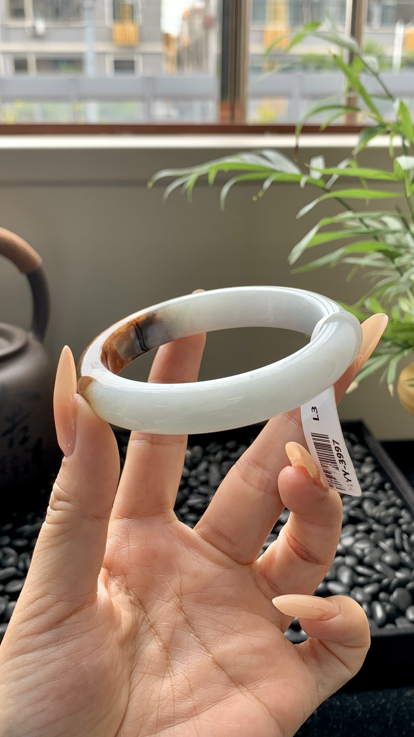乌鸡红翡正圈成品 HYY-3997 ⭕️57-12-8.5